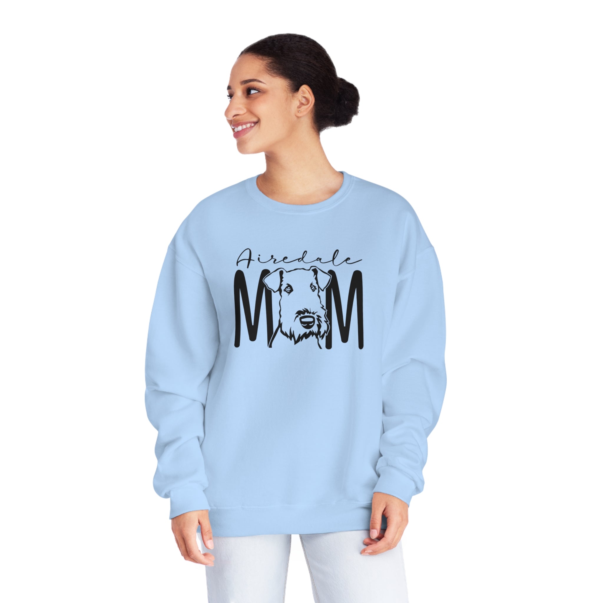 Airedale Mom NuBlend® Crewneck Sweatshirt