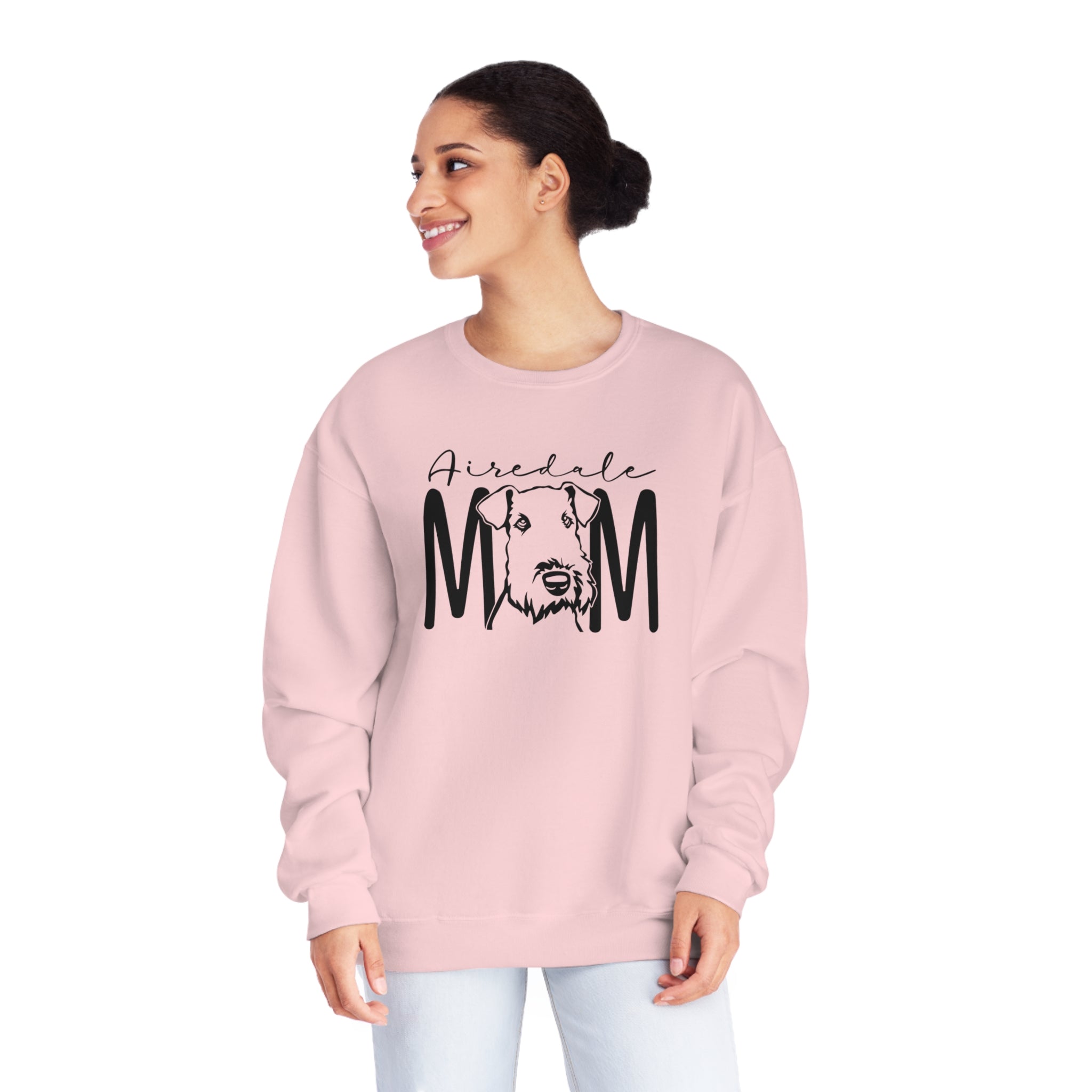 Airedale Mom NuBlend® Crewneck Sweatshirt