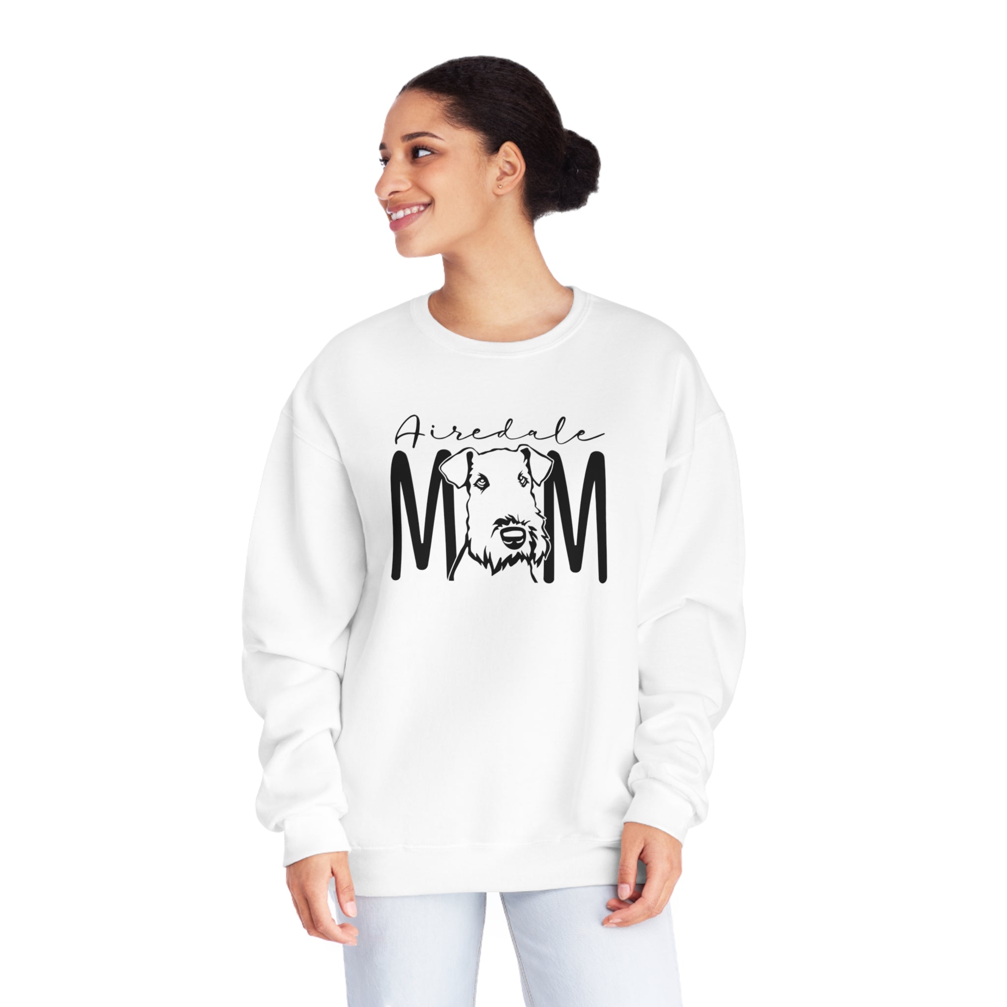Airedale Mom NuBlend® Crewneck Sweatshirt