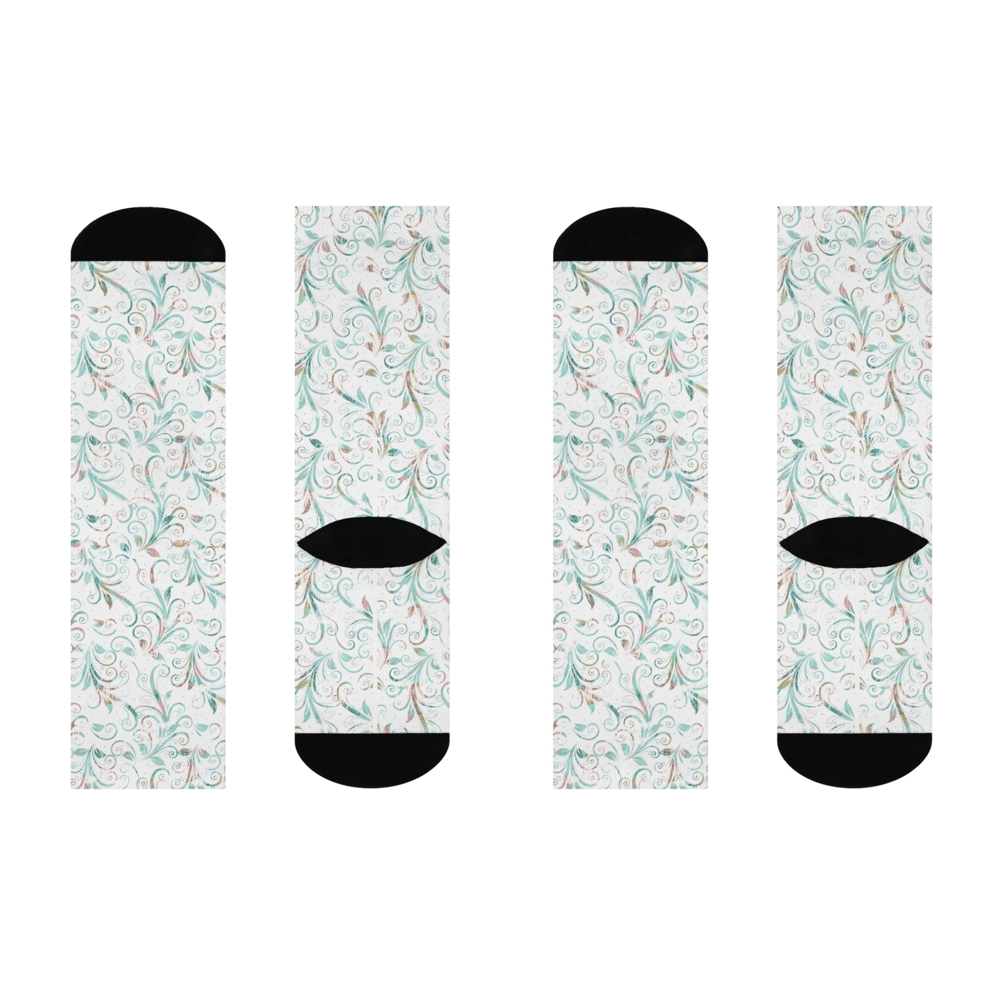 Beautiful Cushioned Crew Socks