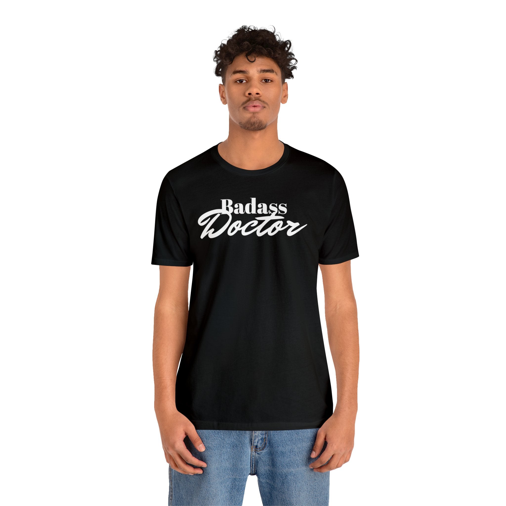 Badass Doctor Unisex Jersey Short Sleeve Tee