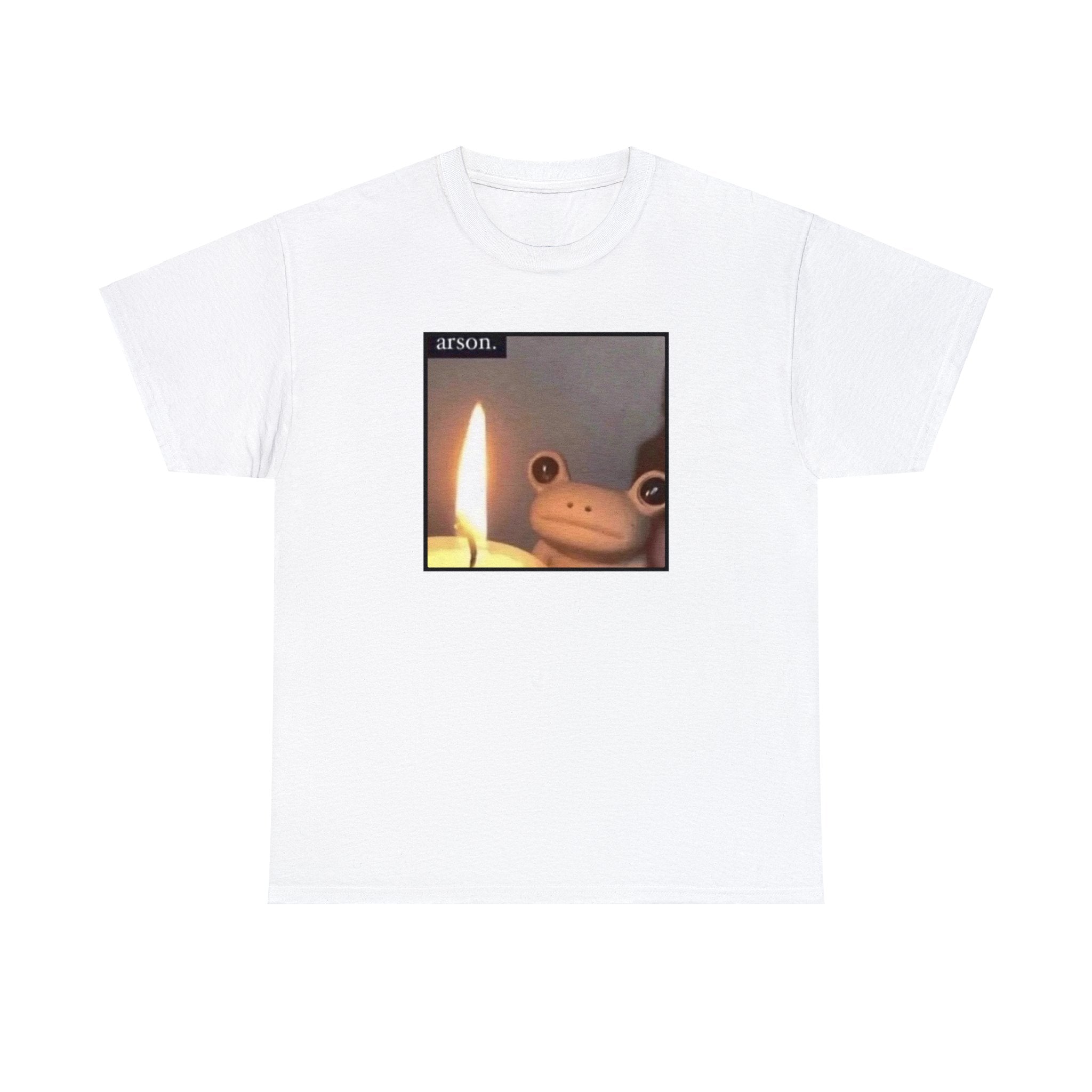 CV2 Arson Evil Sad Frog Meme Unisex Classic T-Shirt