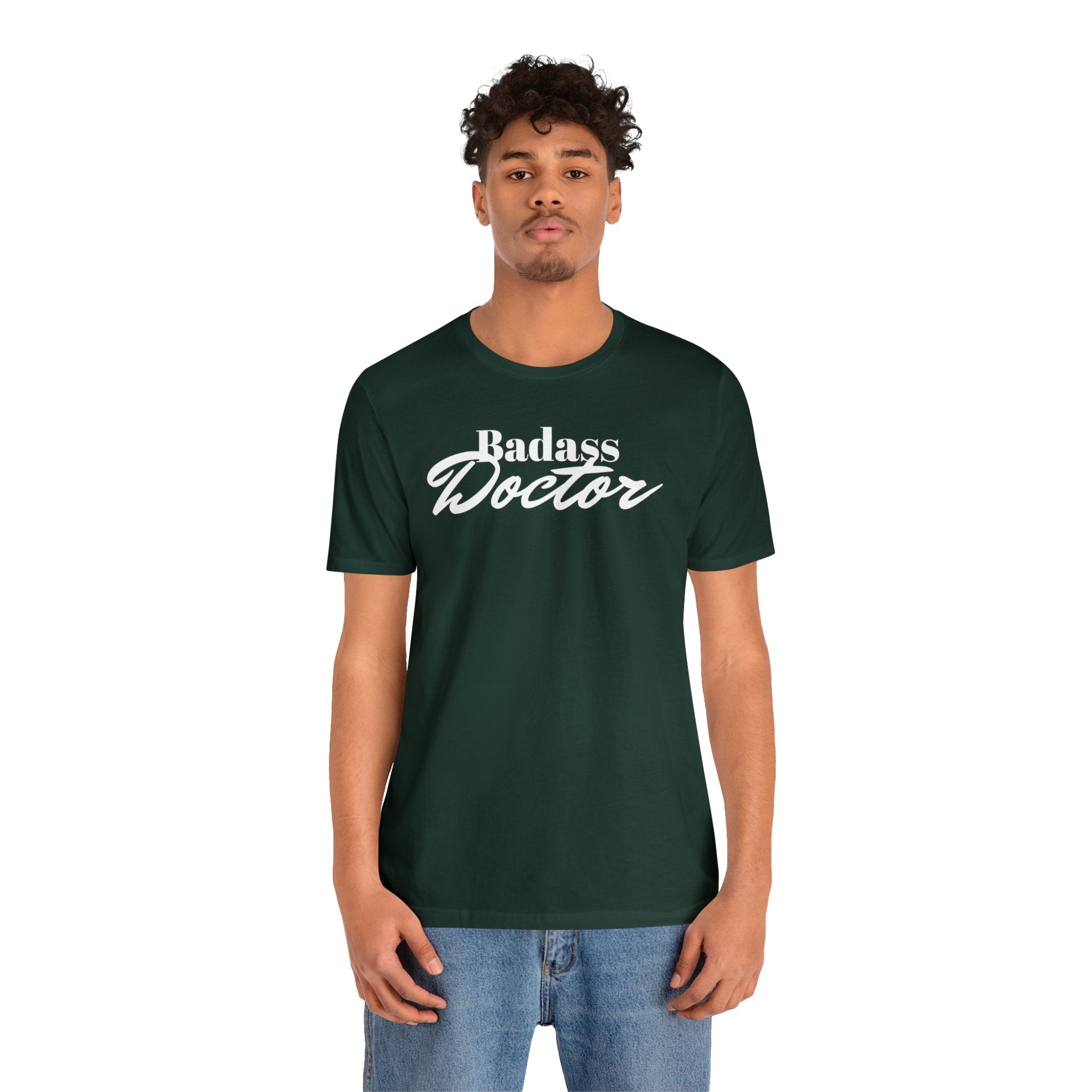 Badass Doctor Unisex Jersey Short Sleeve Tee