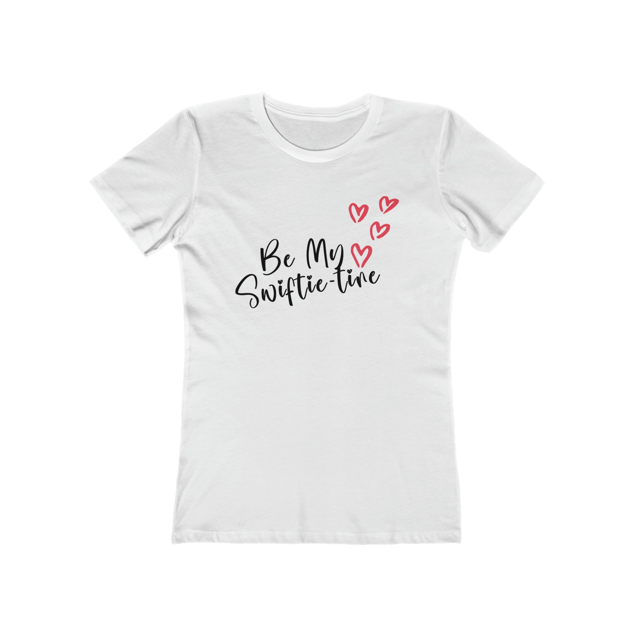 CV2 Boutique Be My Swiftie-tine  Boyfriend Tee for Women