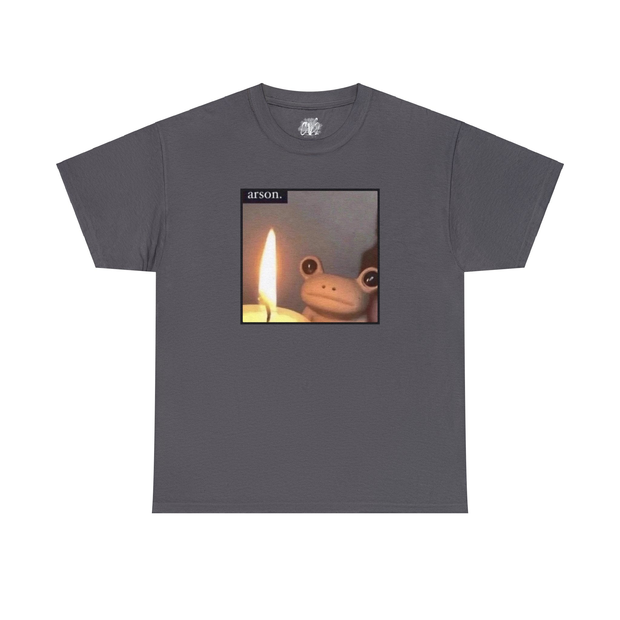 CV2 Arson Evil Sad Frog Meme Unisex Classic T-Shirt