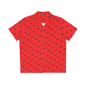 Red Sexy Lady Men's Hawaiian Shirt (AOP)