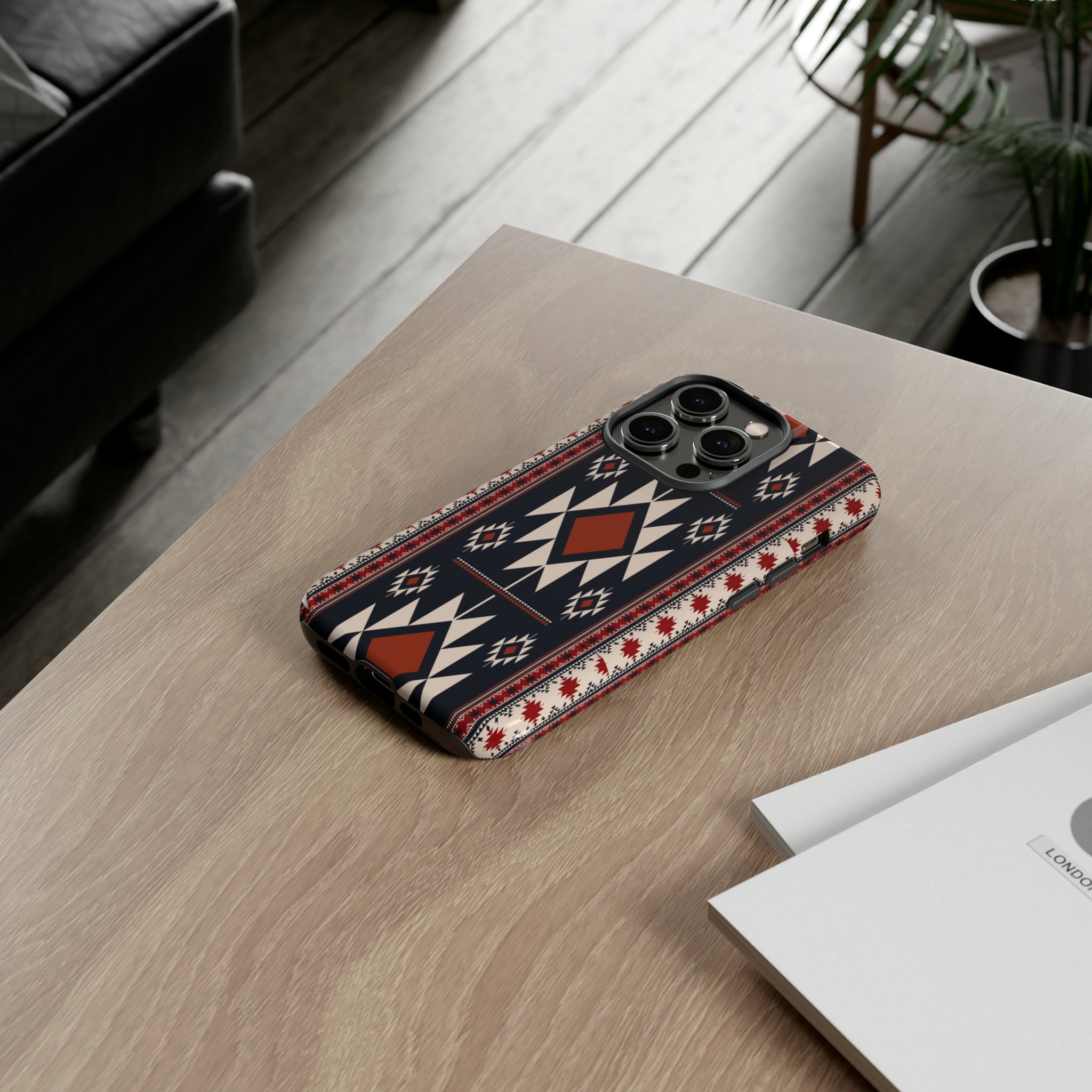 Beautiful Navajo Inspired Phone Case Compatible With iPhone