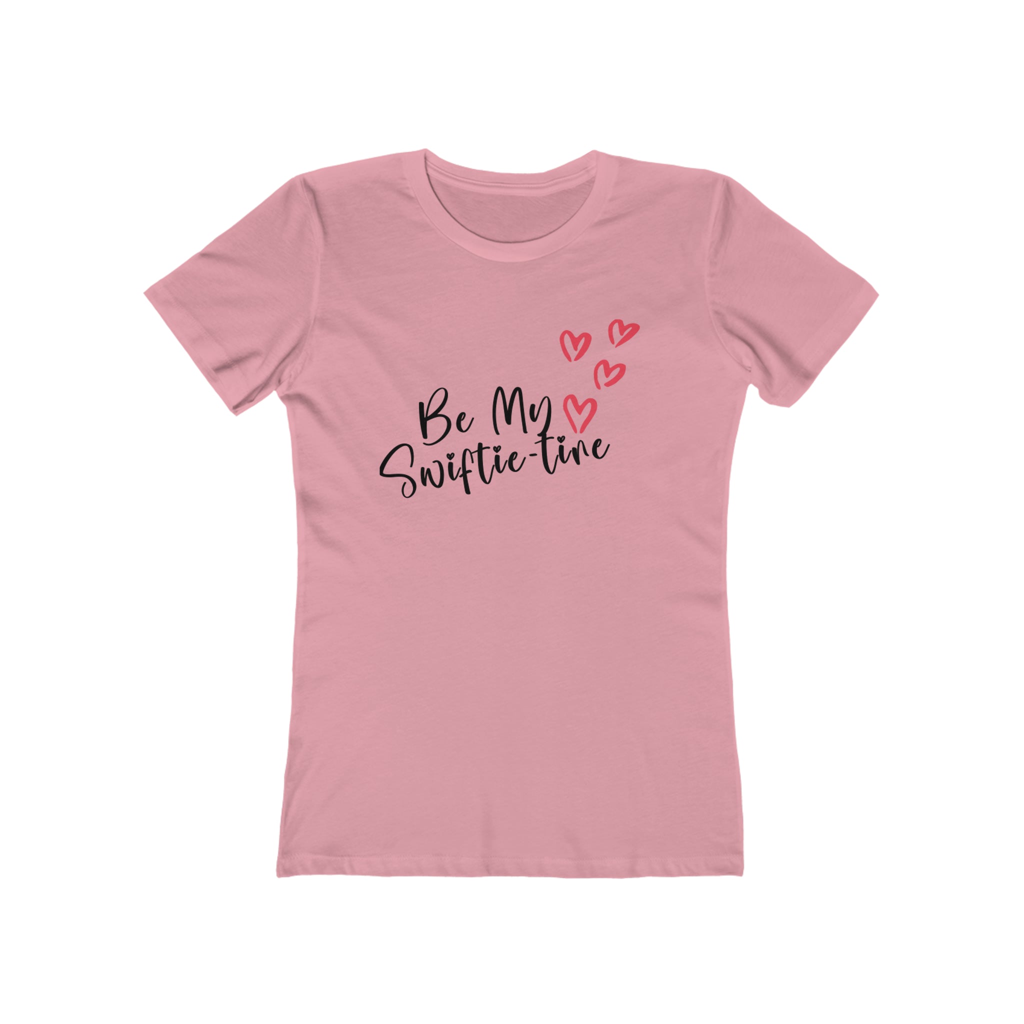 CV2 Boutique Be My Swiftie-tine  Boyfriend Tee for Women