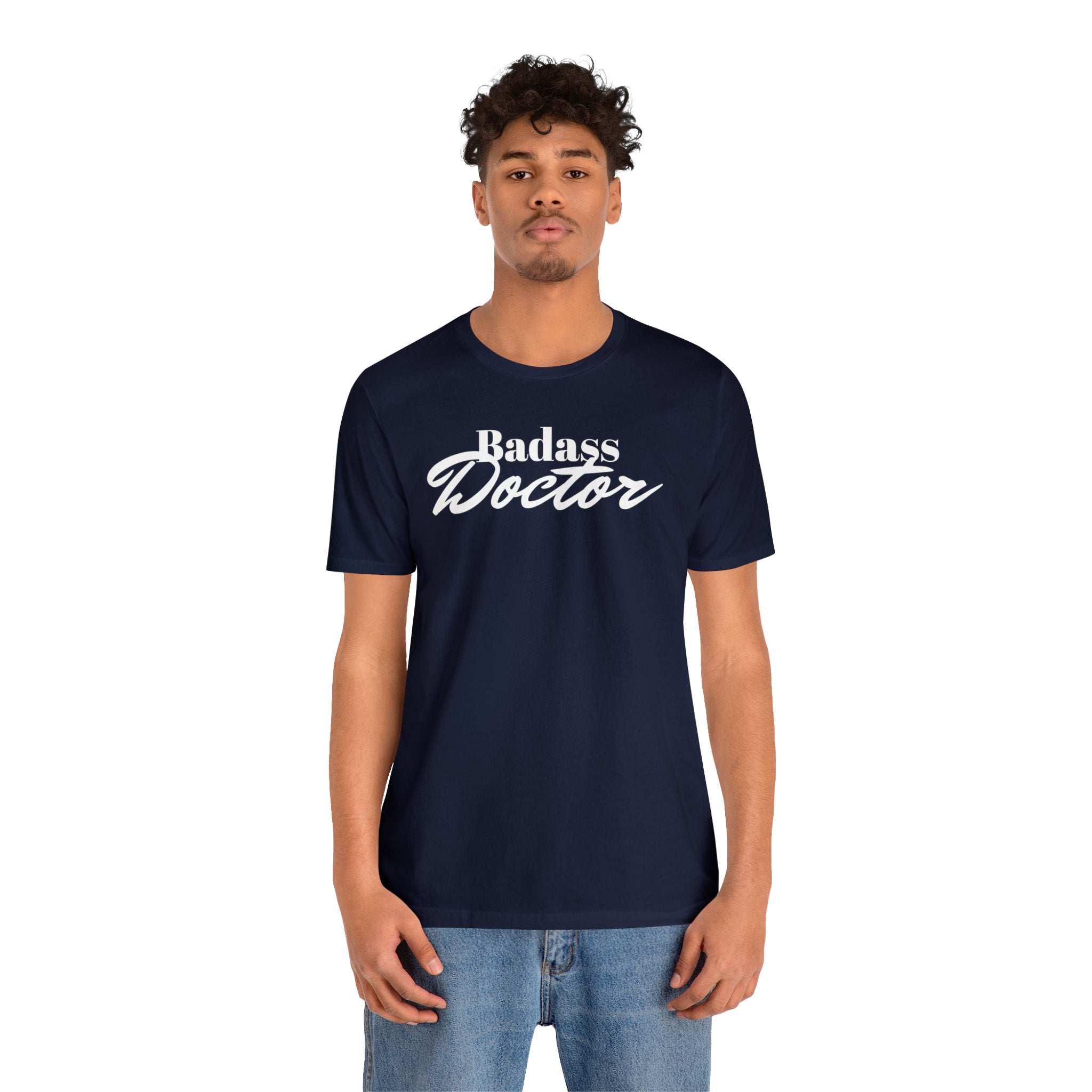 Badass Doctor Unisex Jersey Short Sleeve Tee