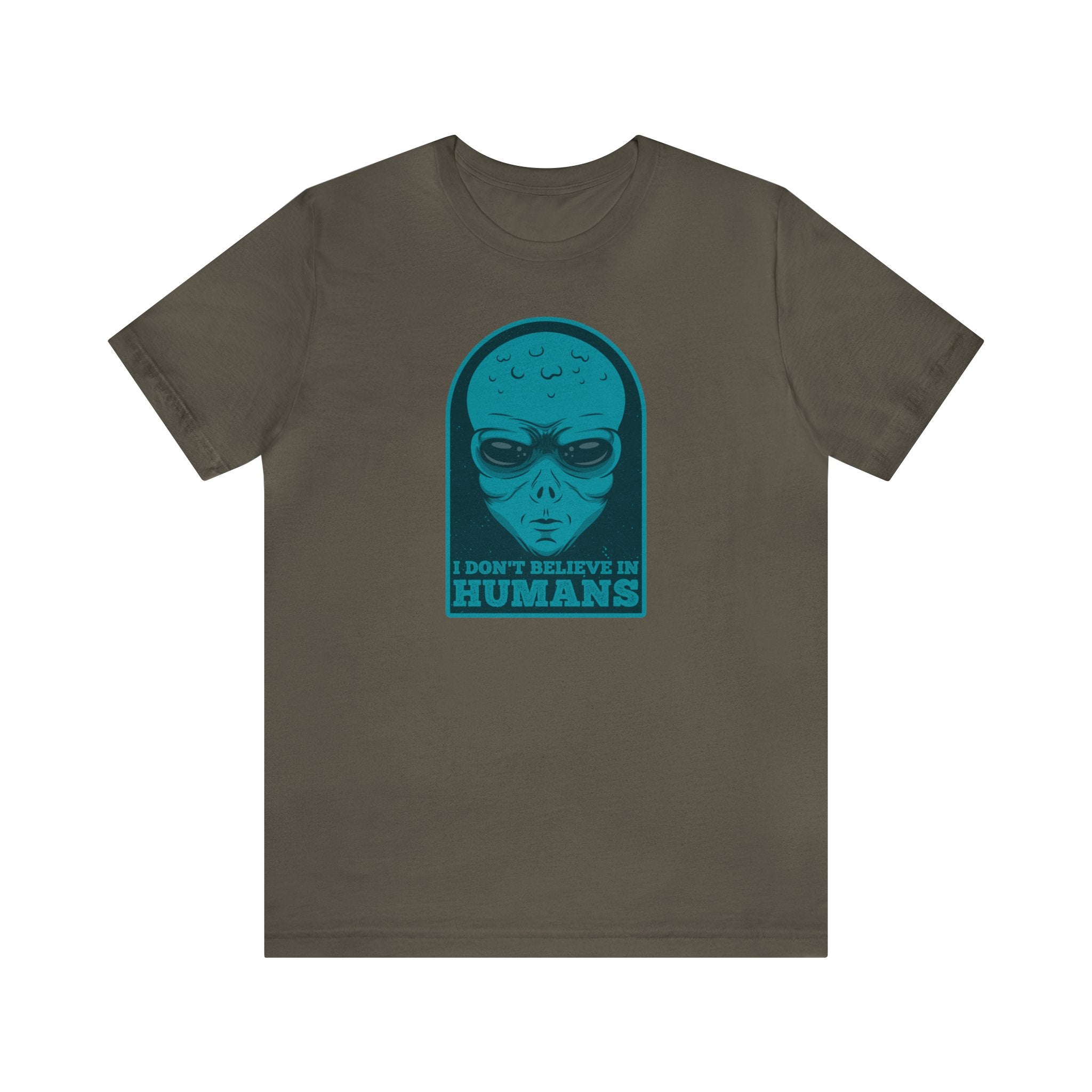 Funny Alien Unisex Jersey Short Sleeve Tee