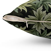 Beautiful and Elegant Floral Spun Polyester Throw Pillow