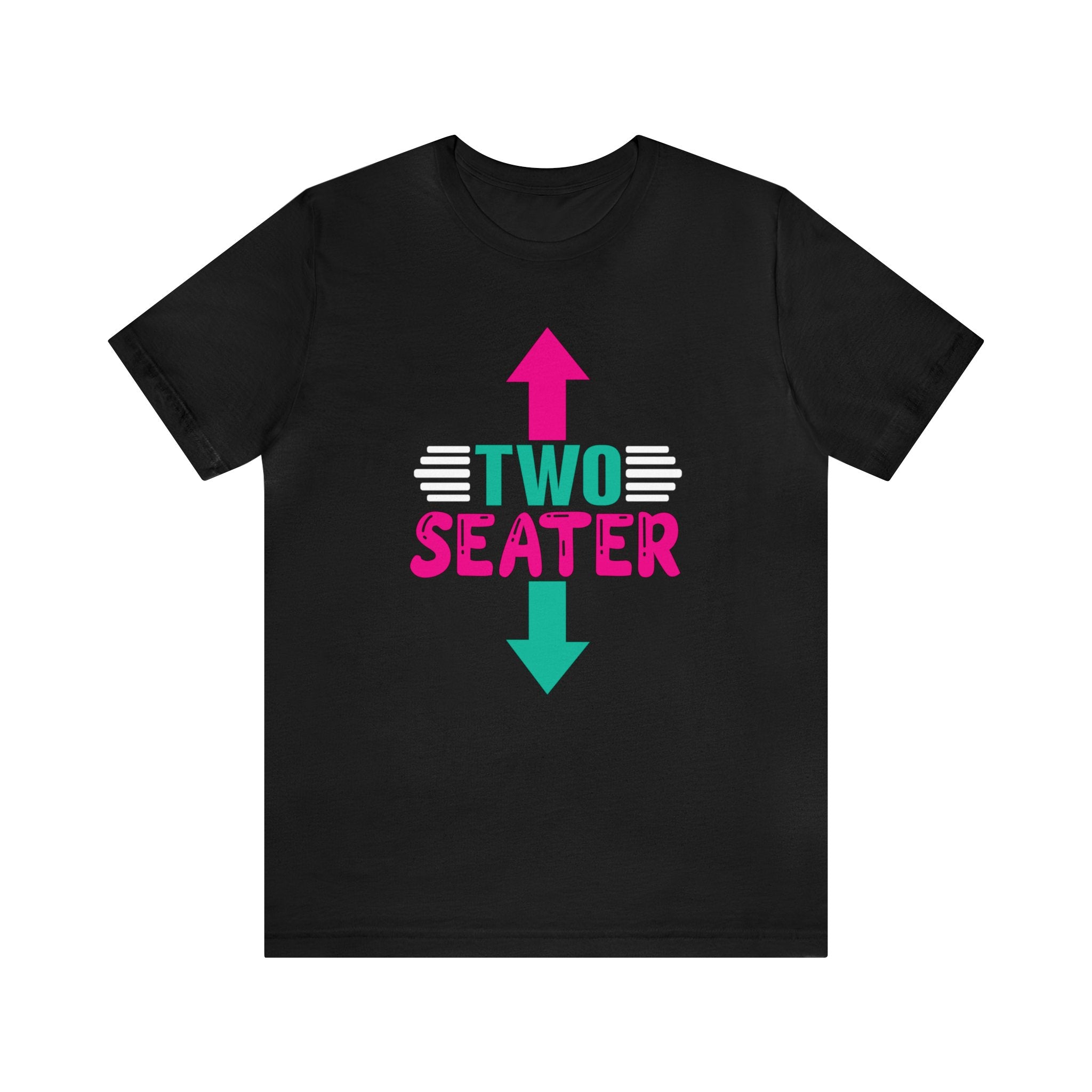Funny Two Seater Unisex Jersey Short Sleeve Tee