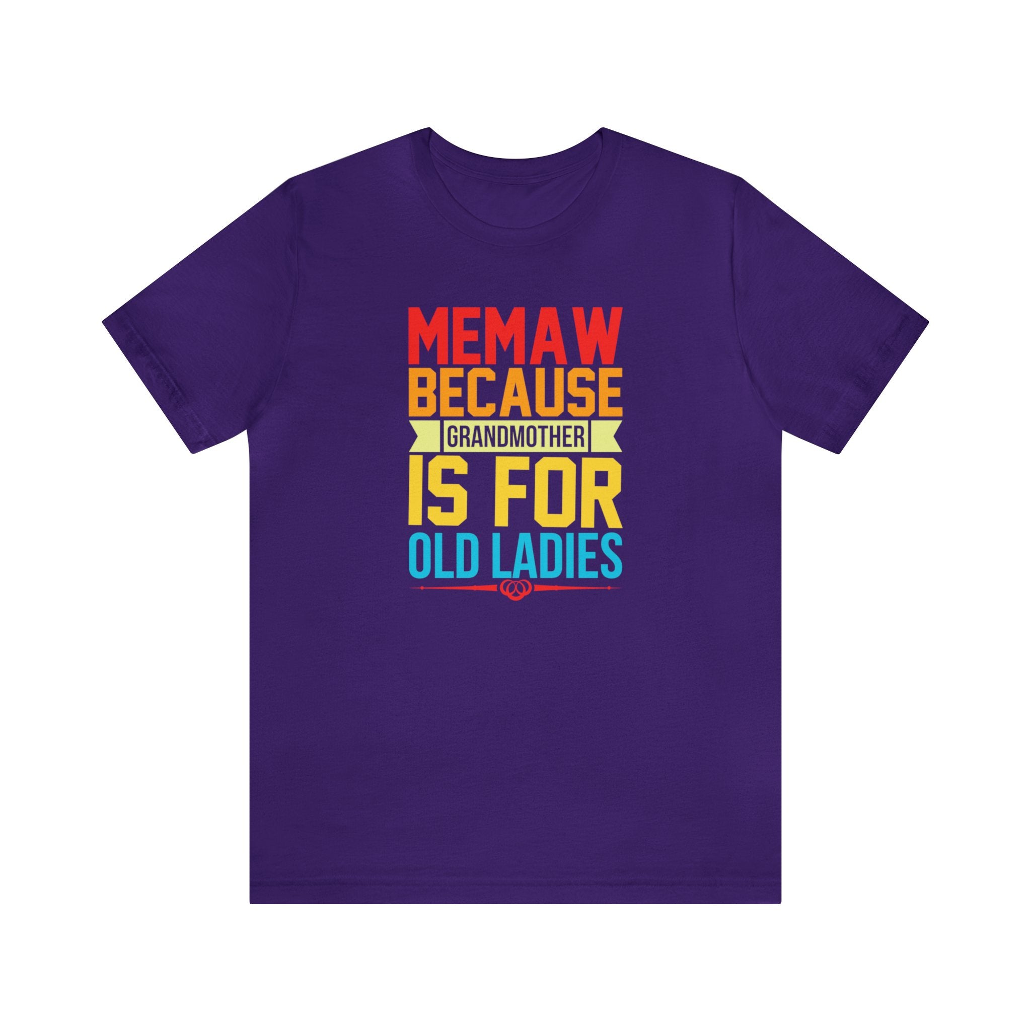 Cool Memaw Jersey Short Sleeve Tee