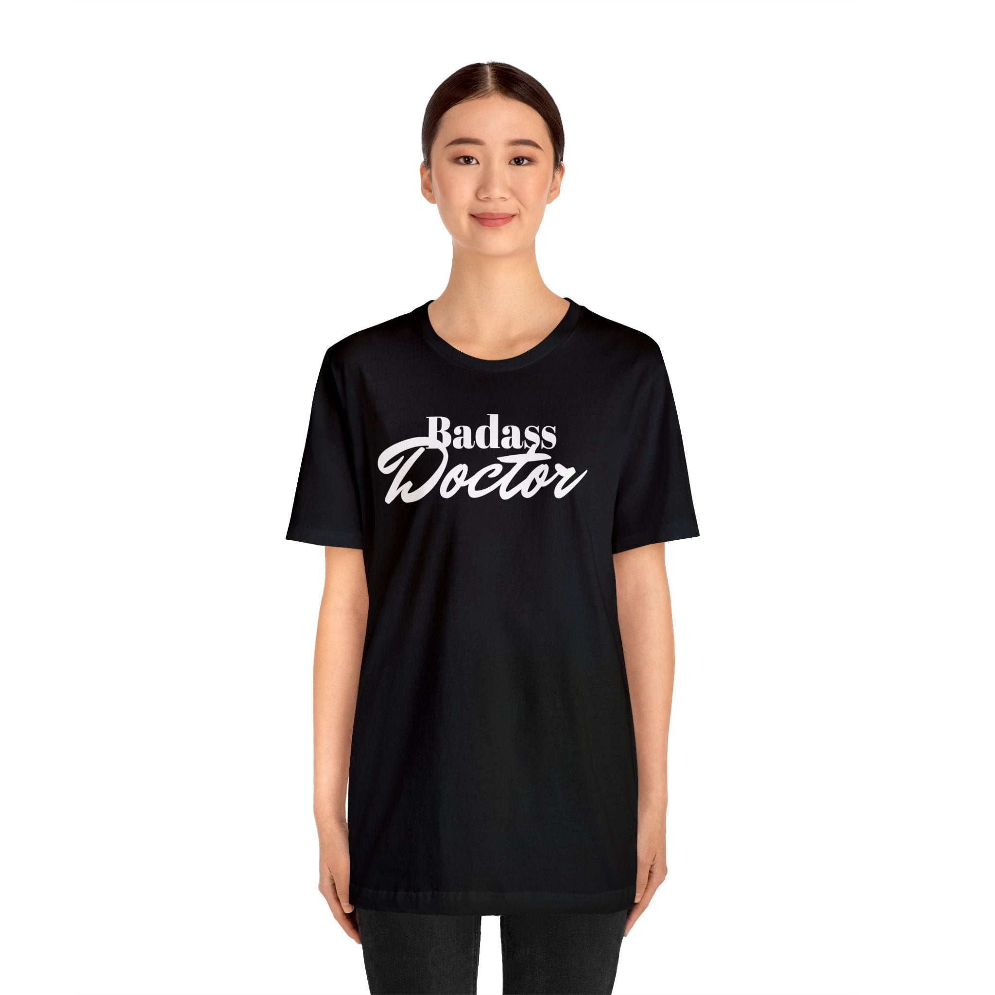 Badass Doctor Unisex Jersey Short Sleeve Tee