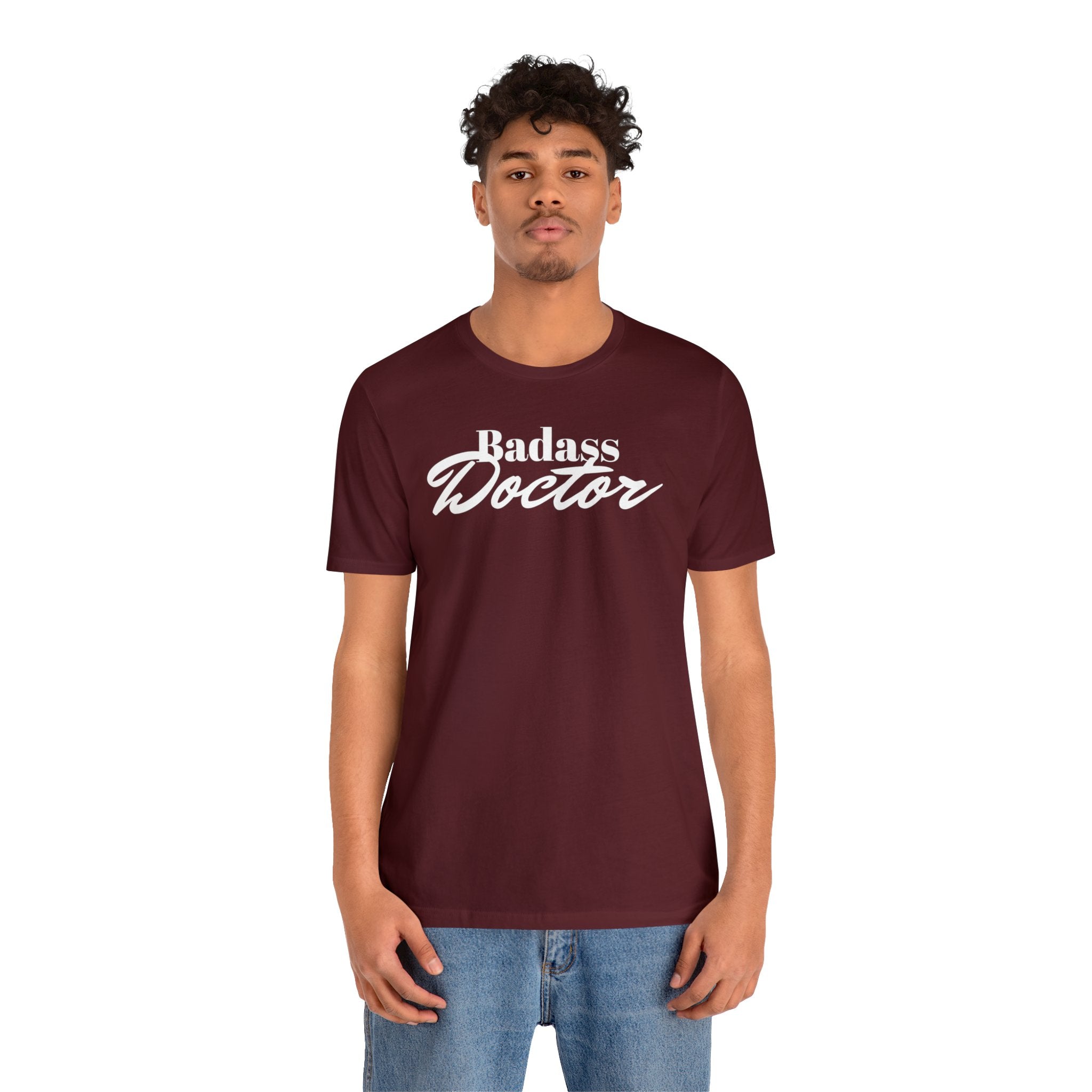 Badass Doctor Unisex Jersey Short Sleeve Tee