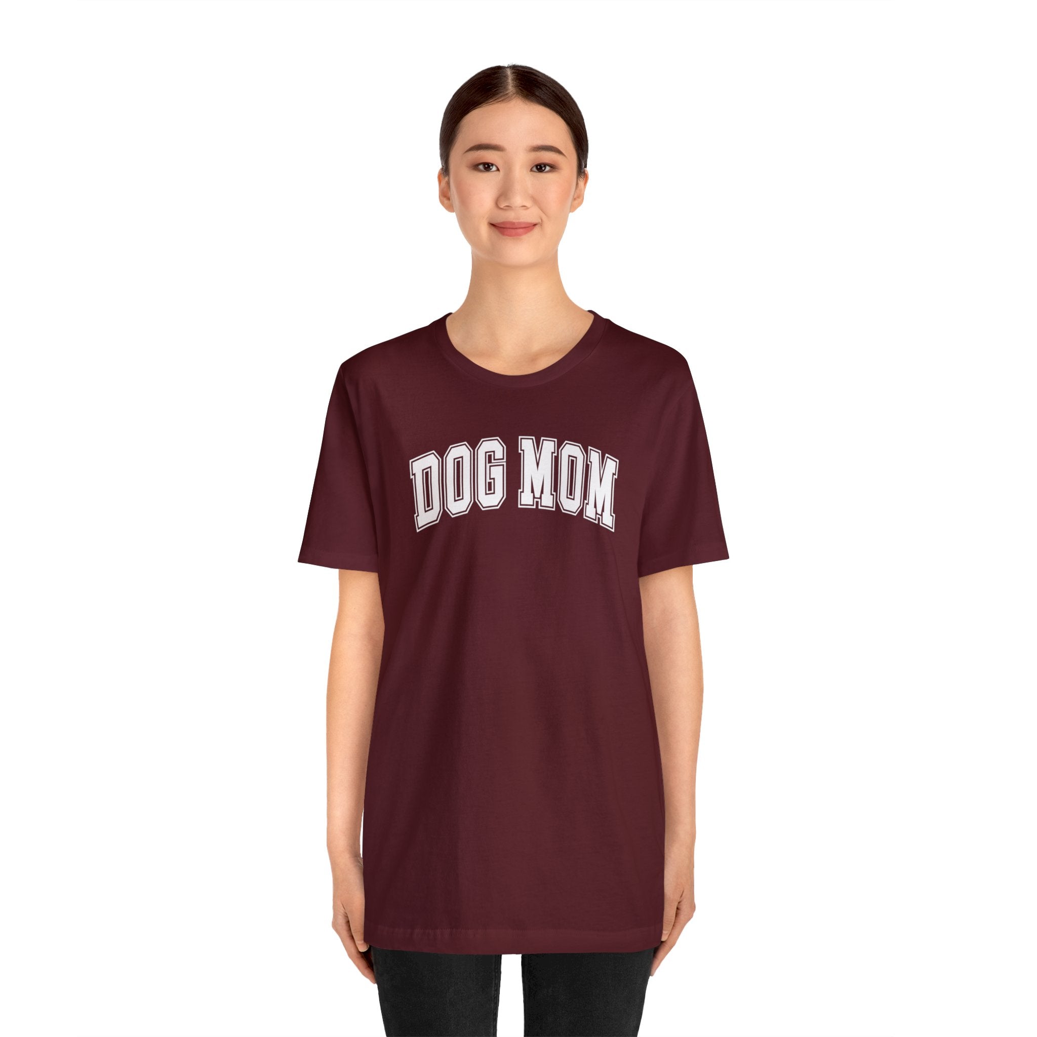 CV2 Boutique Dog Mom Short Sleeve Jersey Tee