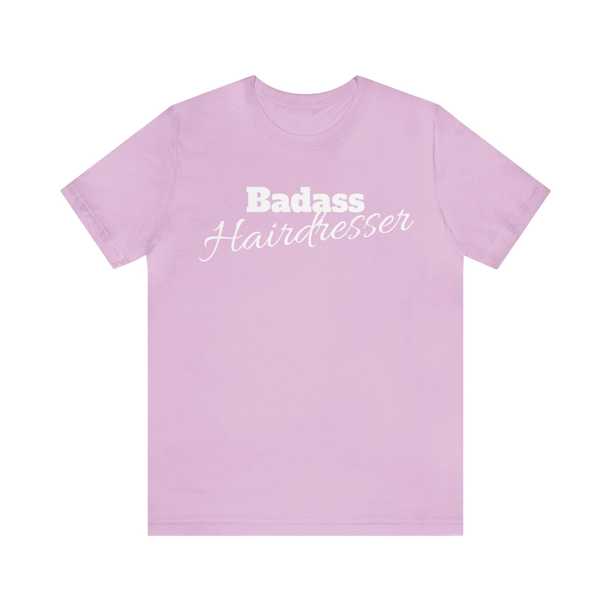 Badass Hairdresser Unisex Jersey Short Sleeve Tee