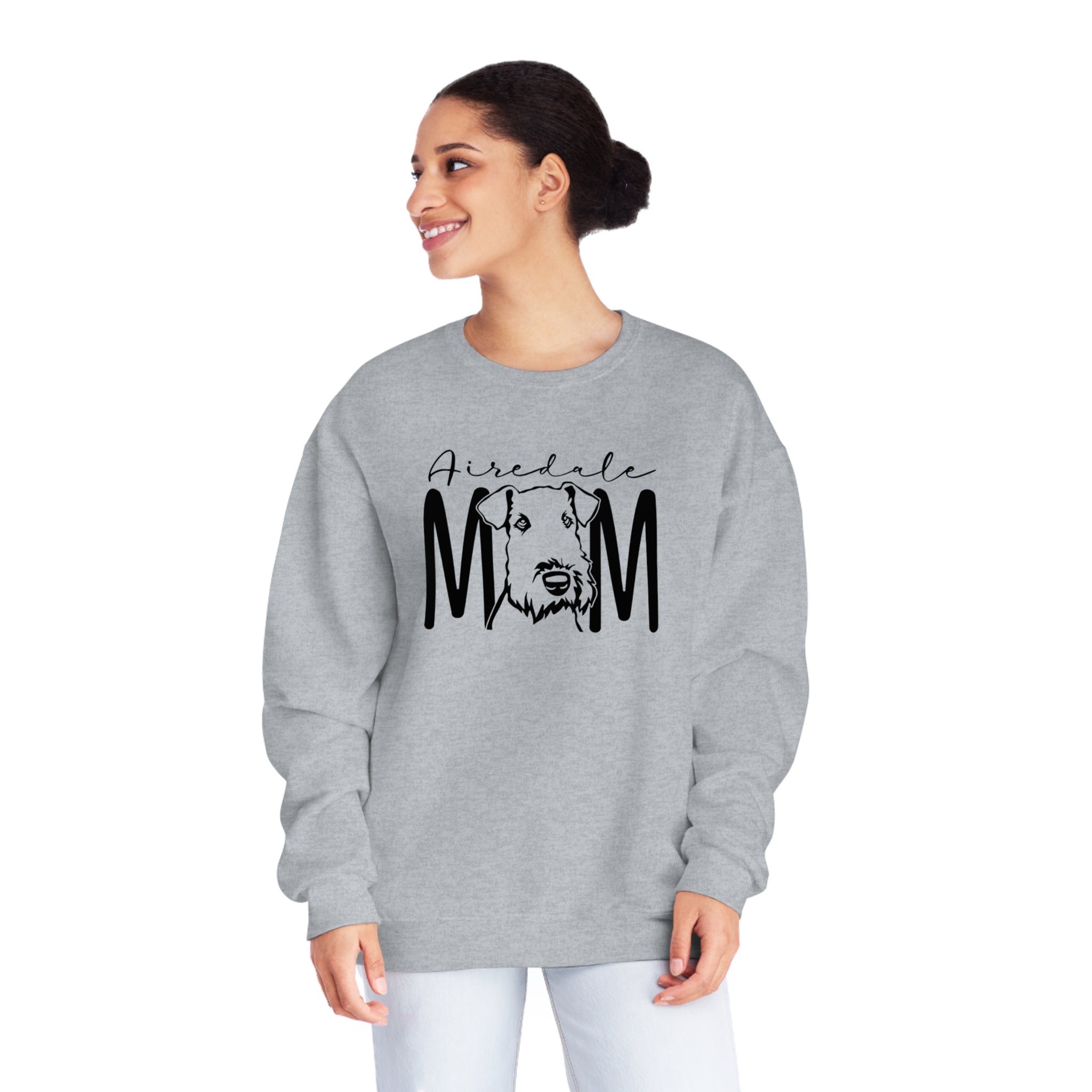 Airedale Mom NuBlend® Crewneck Sweatshirt