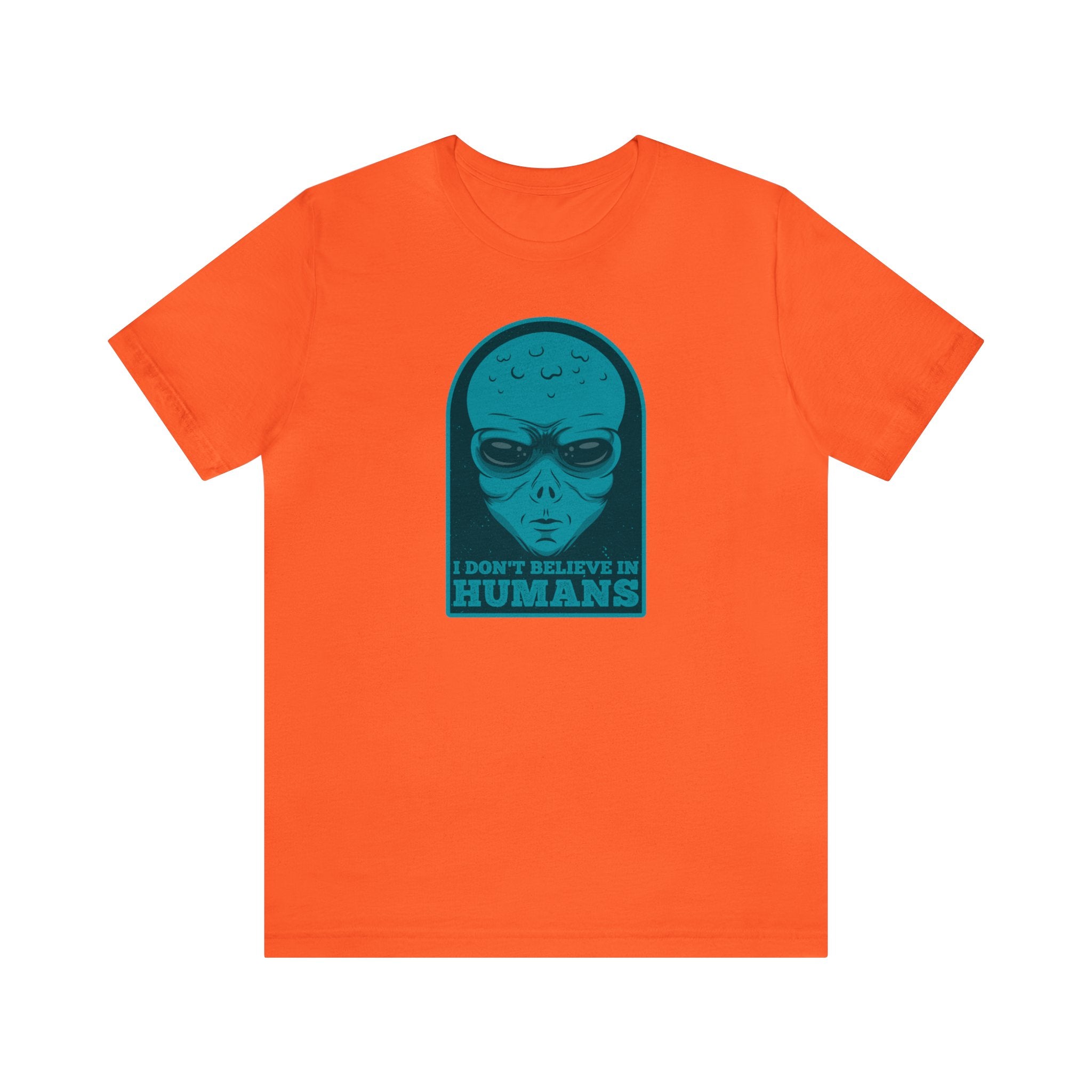 Funny Alien Unisex Jersey Short Sleeve Tee