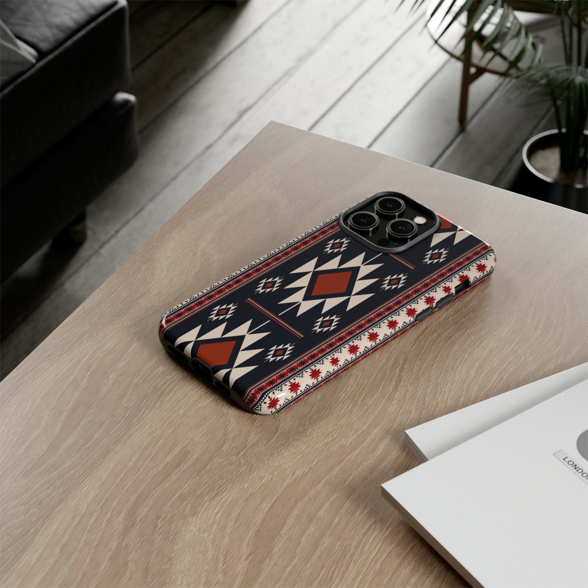 Beautiful Navajo Inspired Phone Case Compatible With iPhone