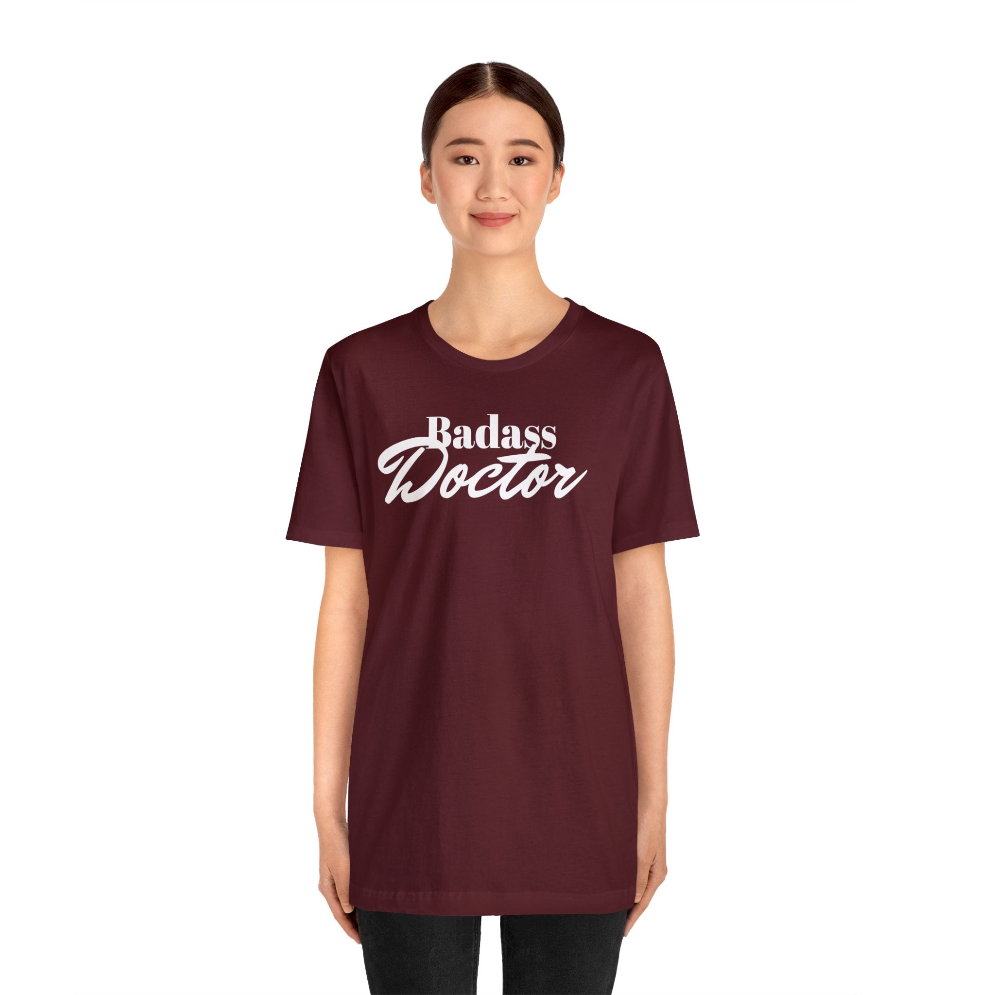 Badass Doctor Unisex Jersey Short Sleeve Tee