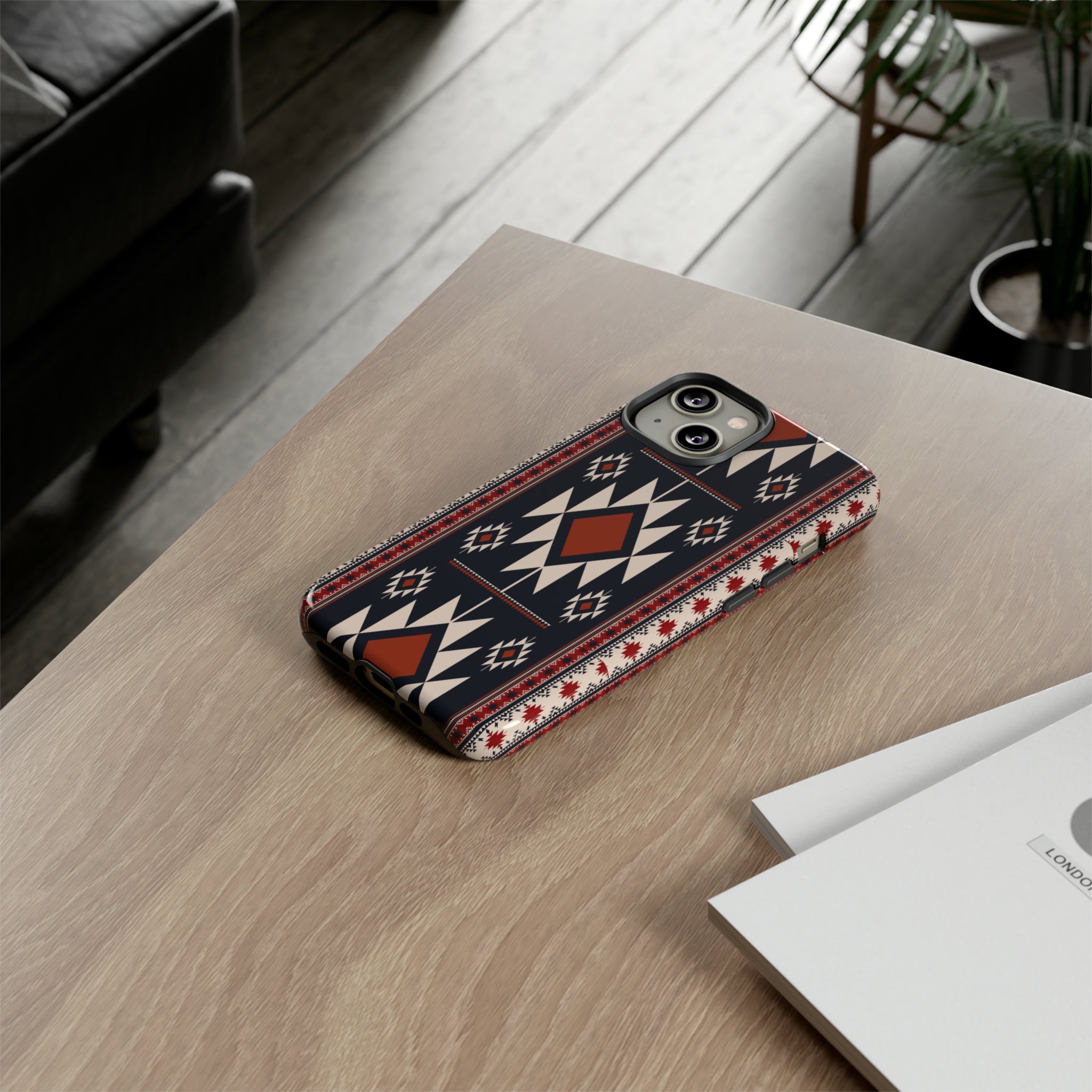Beautiful Navajo Inspired Phone Case Compatible With iPhone