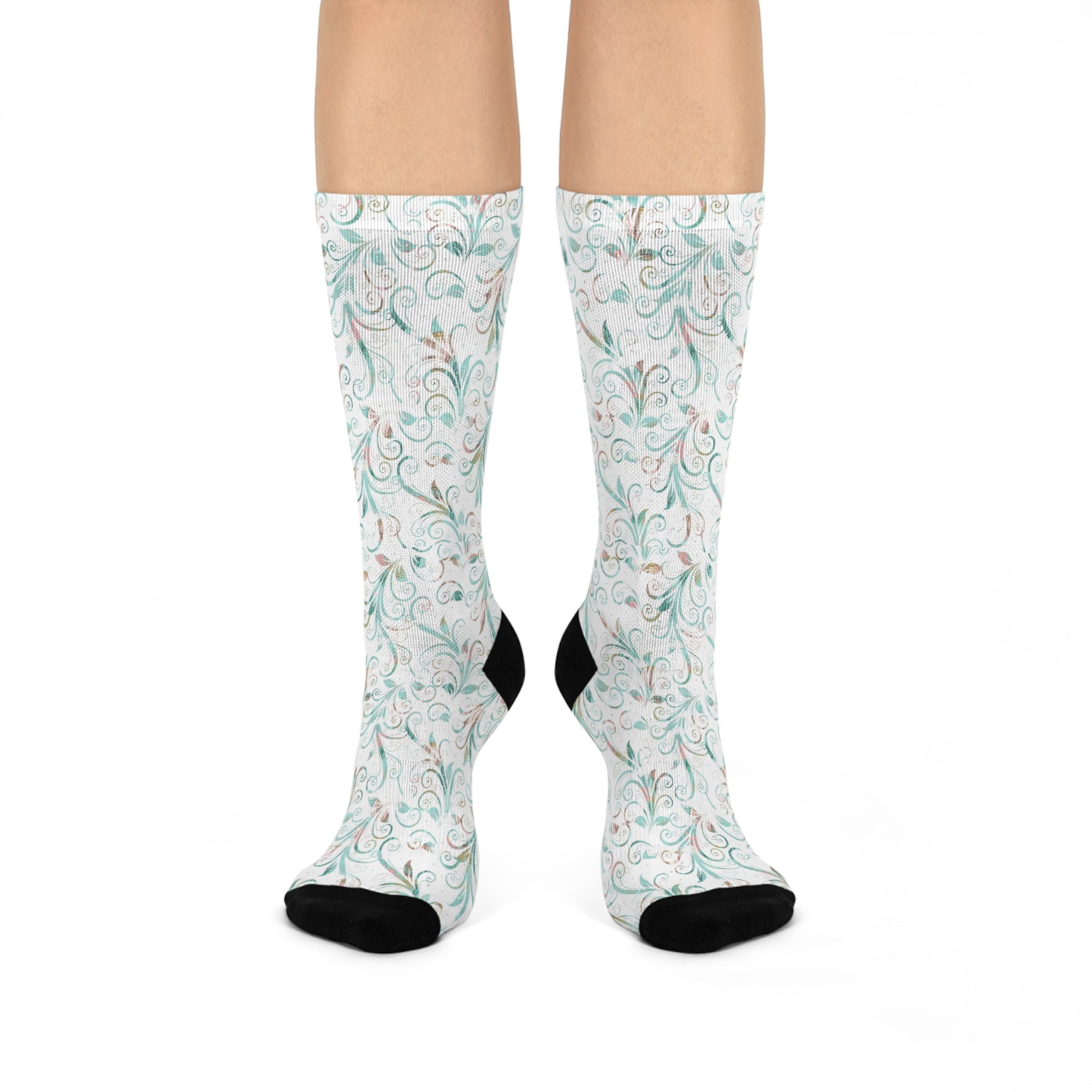 Beautiful Cushioned Crew Socks
