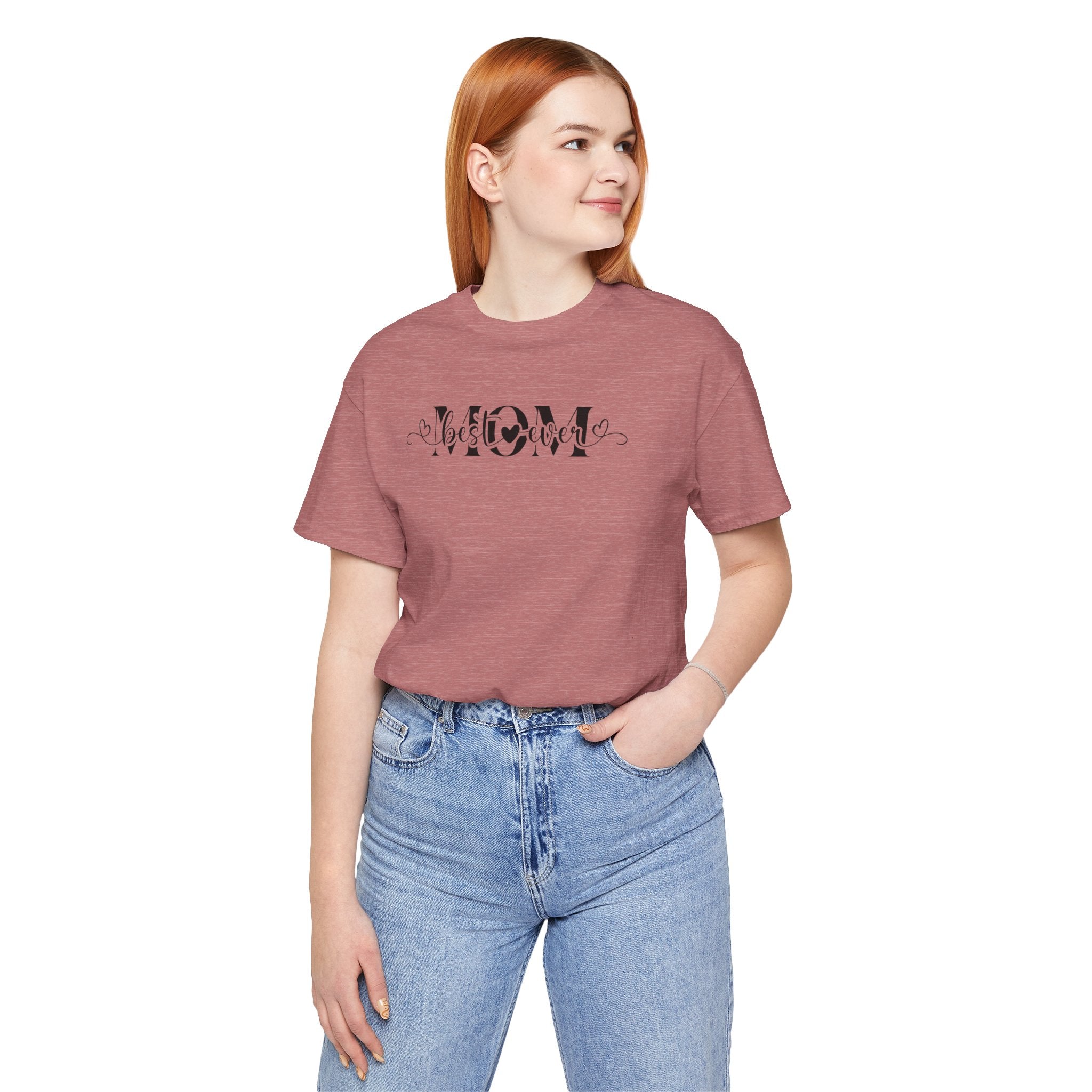 Best Mom Ever Jersey Short Sleeve Tee