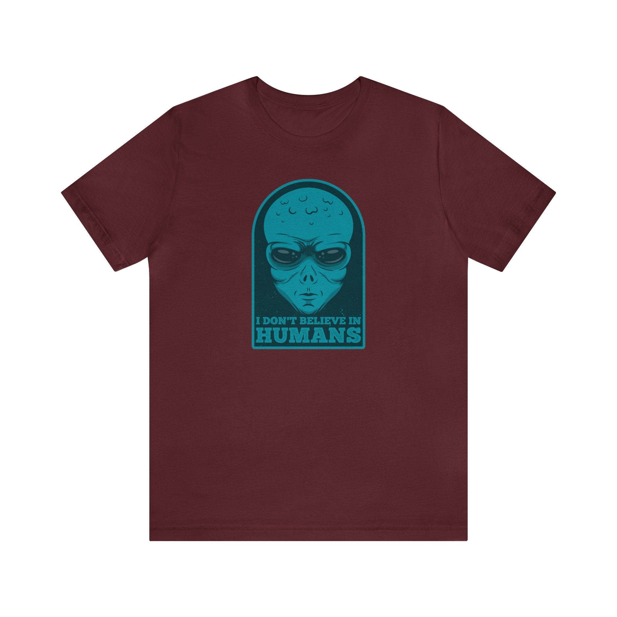 Funny Alien Unisex Jersey Short Sleeve Tee