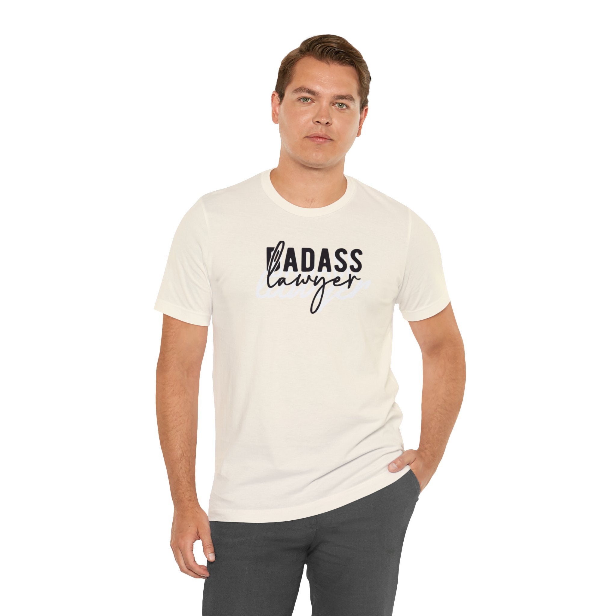 Badass Lawyer Unisex Jersey Short Sleeve Tee