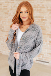 Out of the Way Plaid Button Up