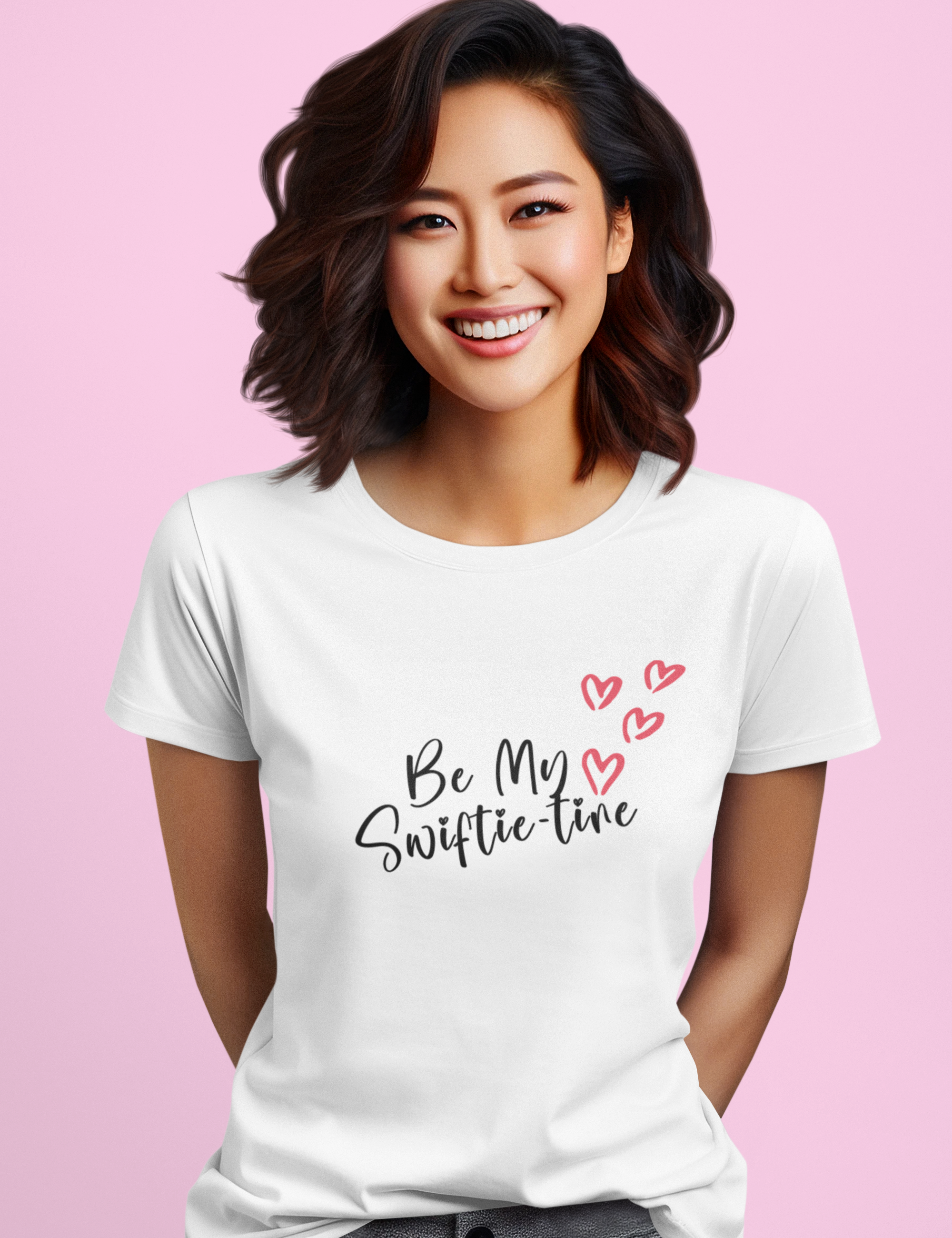 round-neck-t-shirt-mockup-featuring-an-ai-generated-cheerful-woman-for-women-s-day-m37362.png