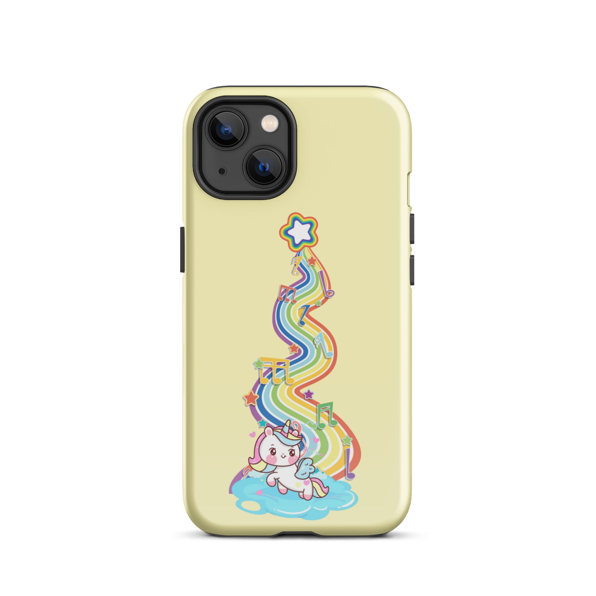 Super Cute Unicorn Rainbow Phone Case Compatible With iPhone®