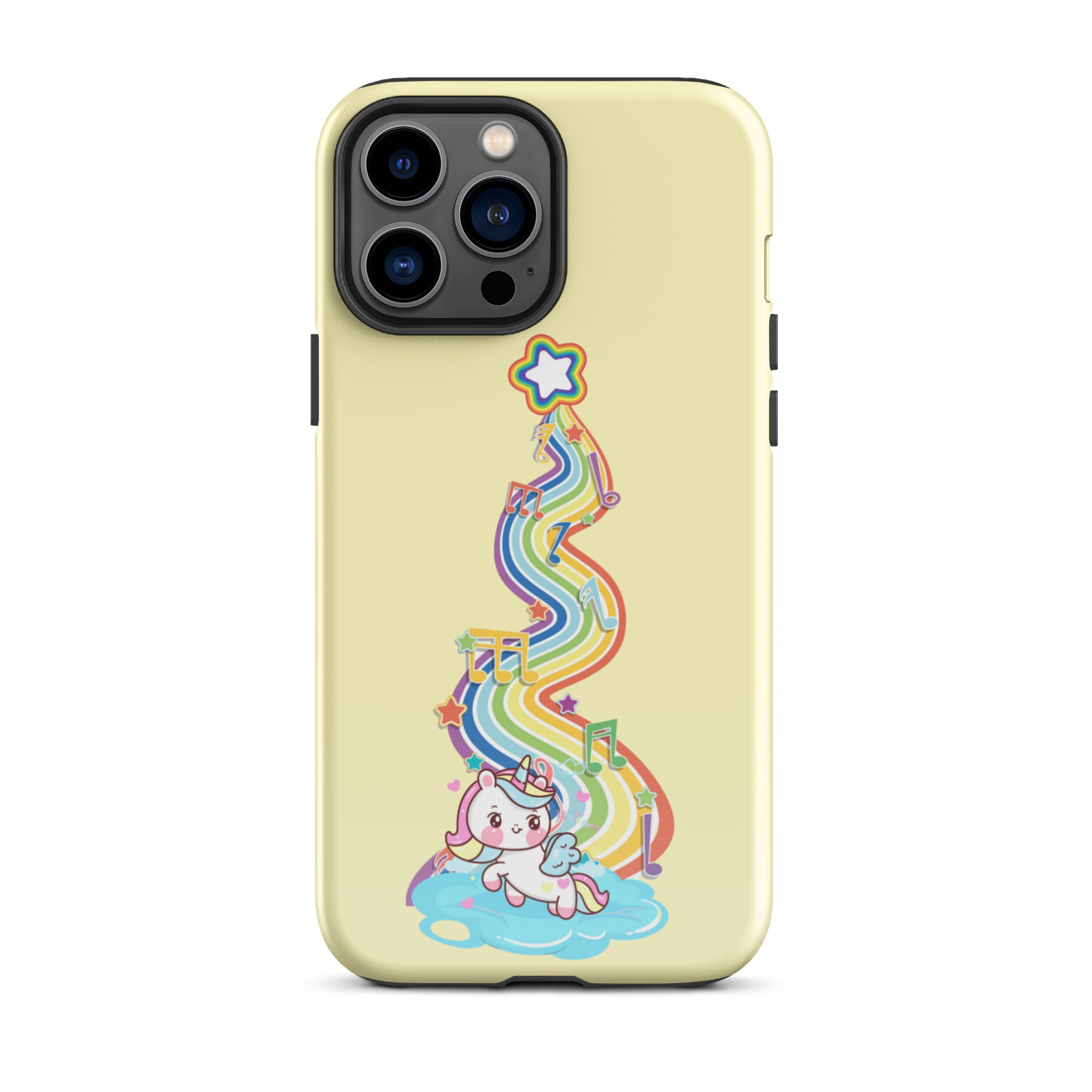 Super Cute Unicorn Rainbow Phone Case Compatible With iPhone®