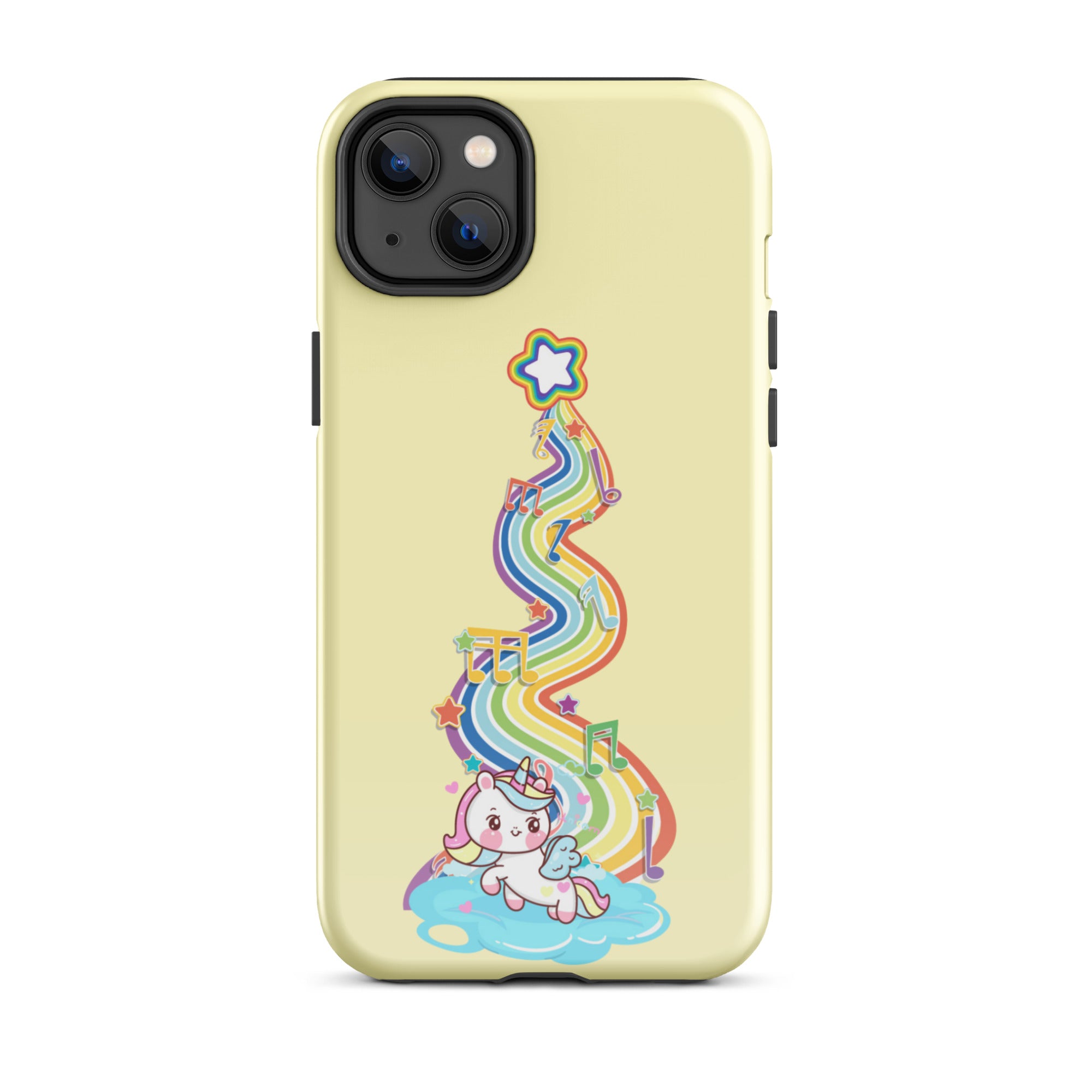 Super Cute Unicorn Rainbow Phone Case Compatible With iPhone®