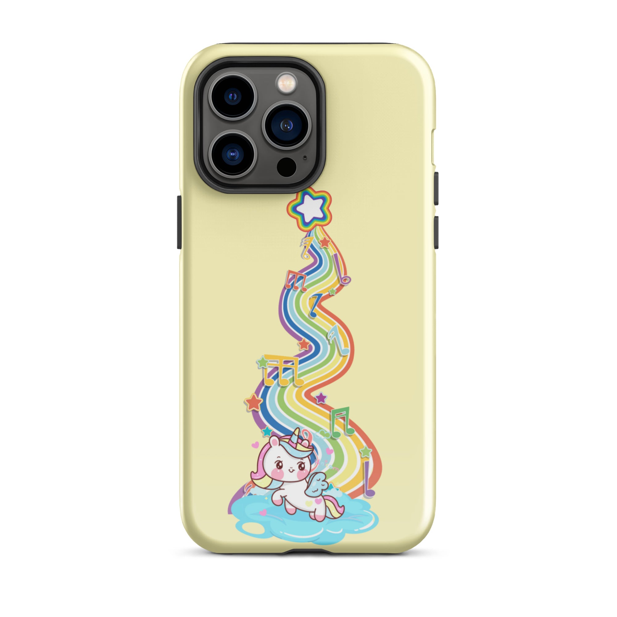 Super Cute Unicorn Rainbow Phone Case Compatible With iPhone®