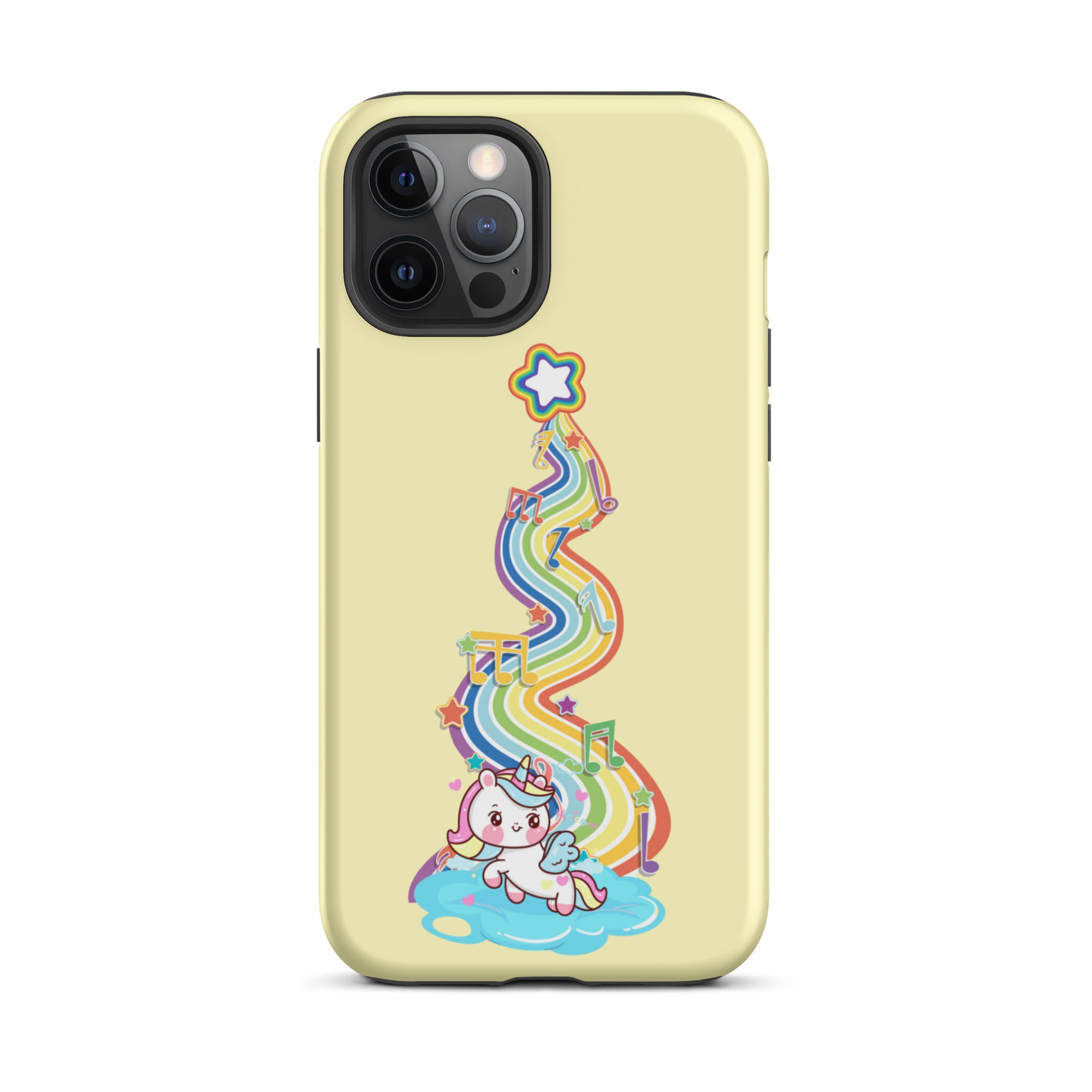 Super Cute Unicorn Rainbow Phone Case Compatible With iPhone®