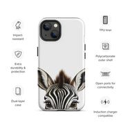 Super Cute Baby Zebra Phone Case Compatible With iPhone®