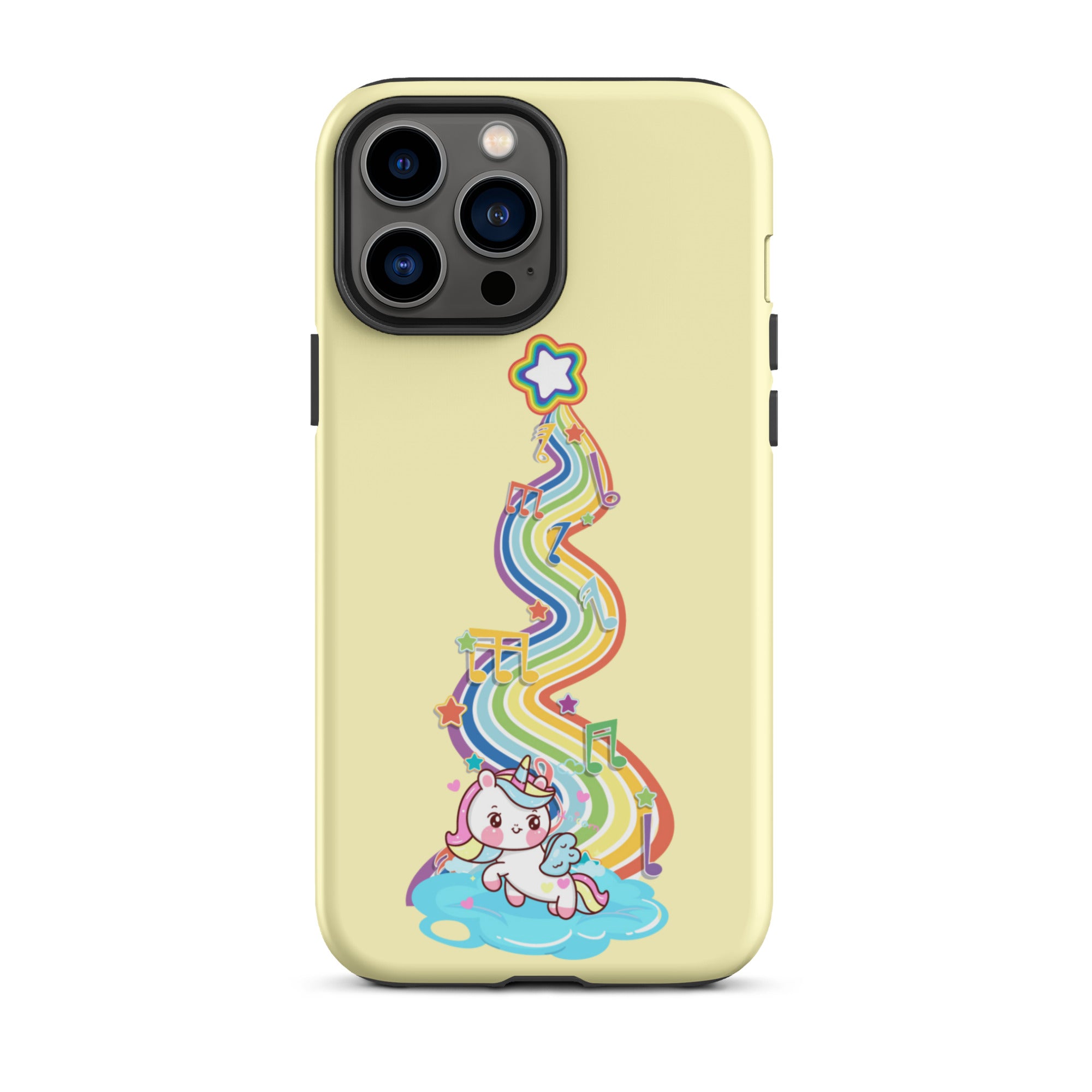 Super Cute Unicorn Rainbow Phone Case Compatible With iPhone®