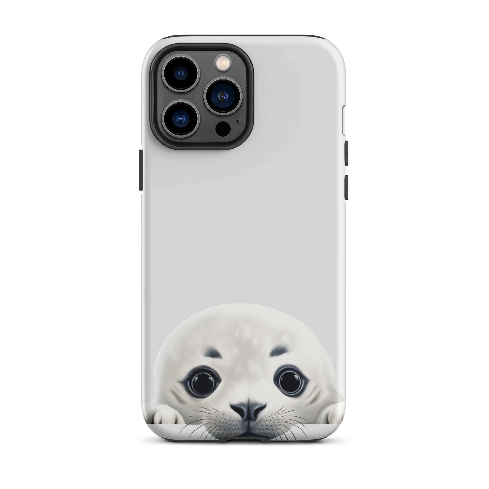 Adorable Baby Seal Phone Case Compatible With iPhone®