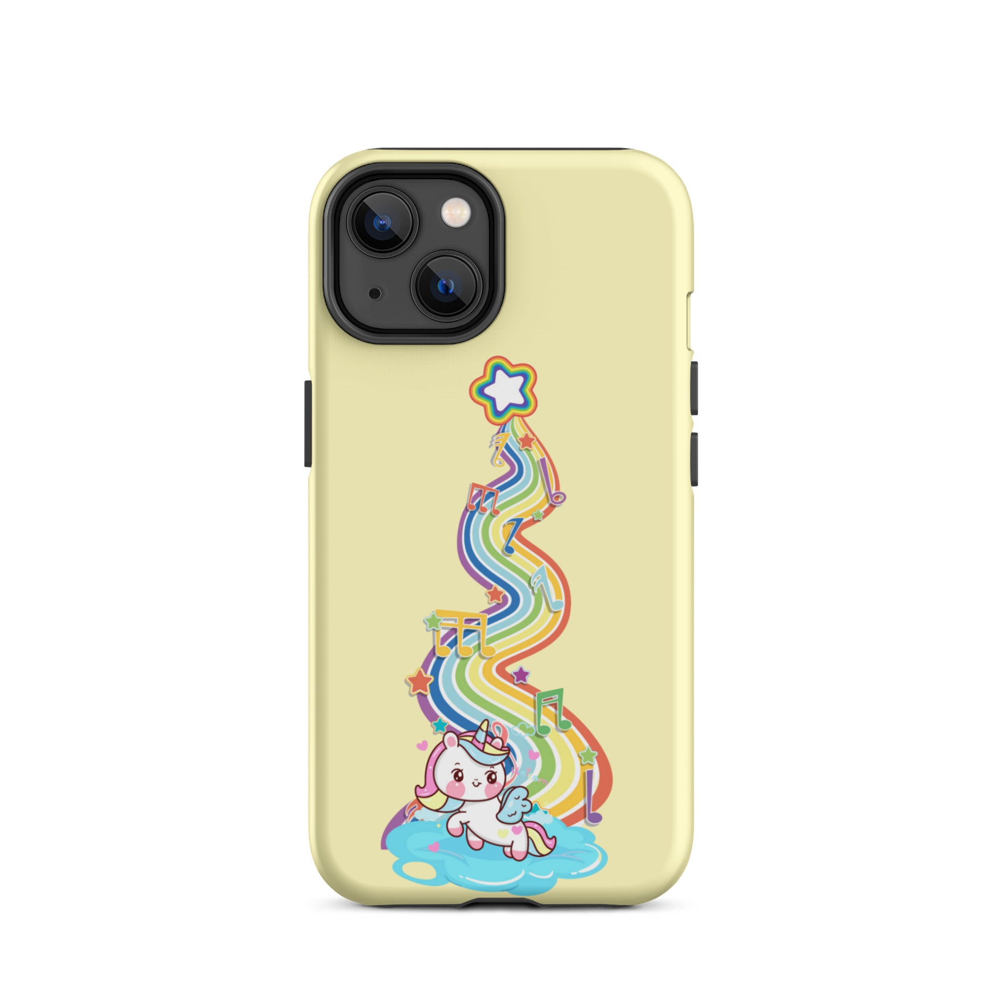 Super Cute Unicorn Rainbow Phone Case Compatible With iPhone®