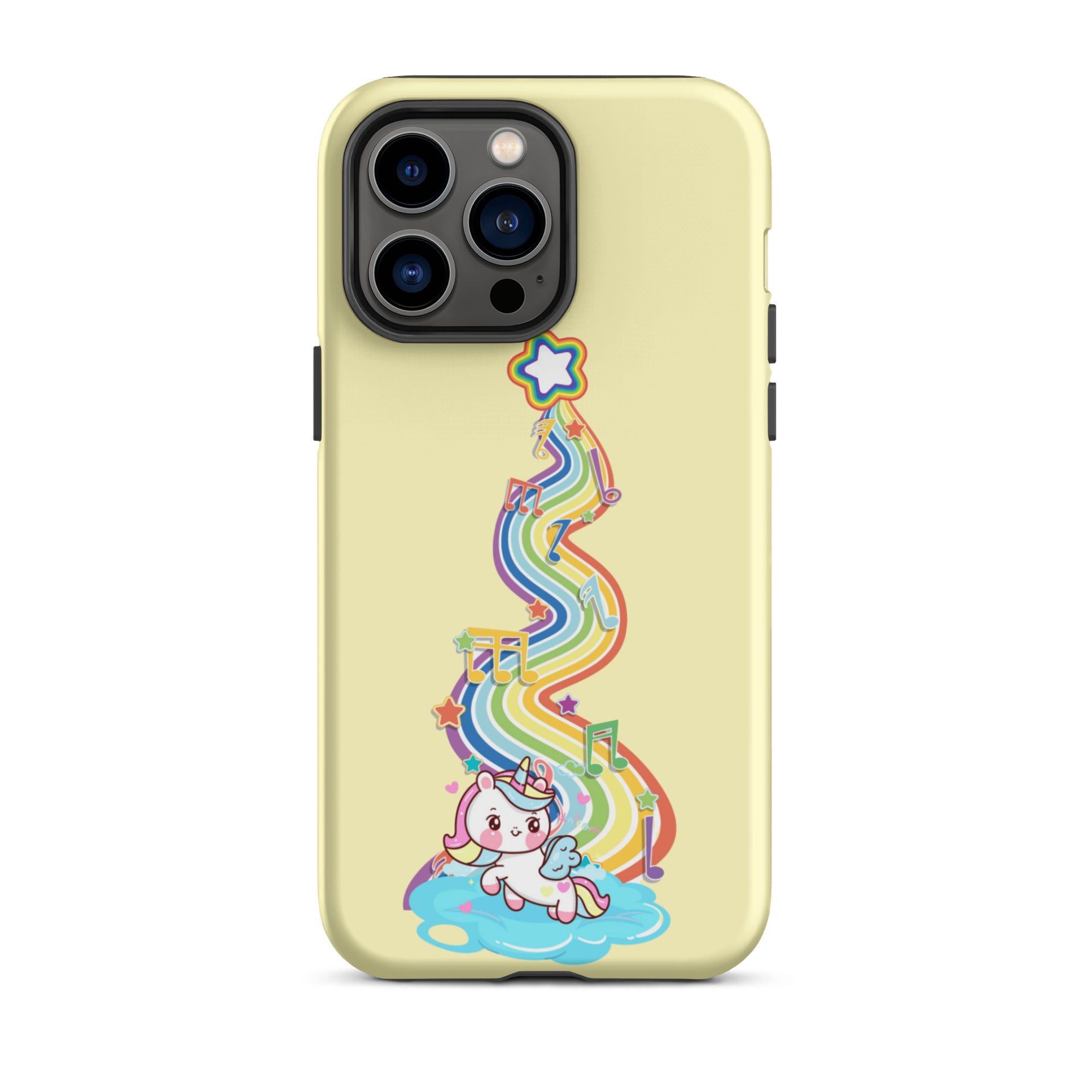 Super Cute Unicorn Rainbow Phone Case Compatible With iPhone®