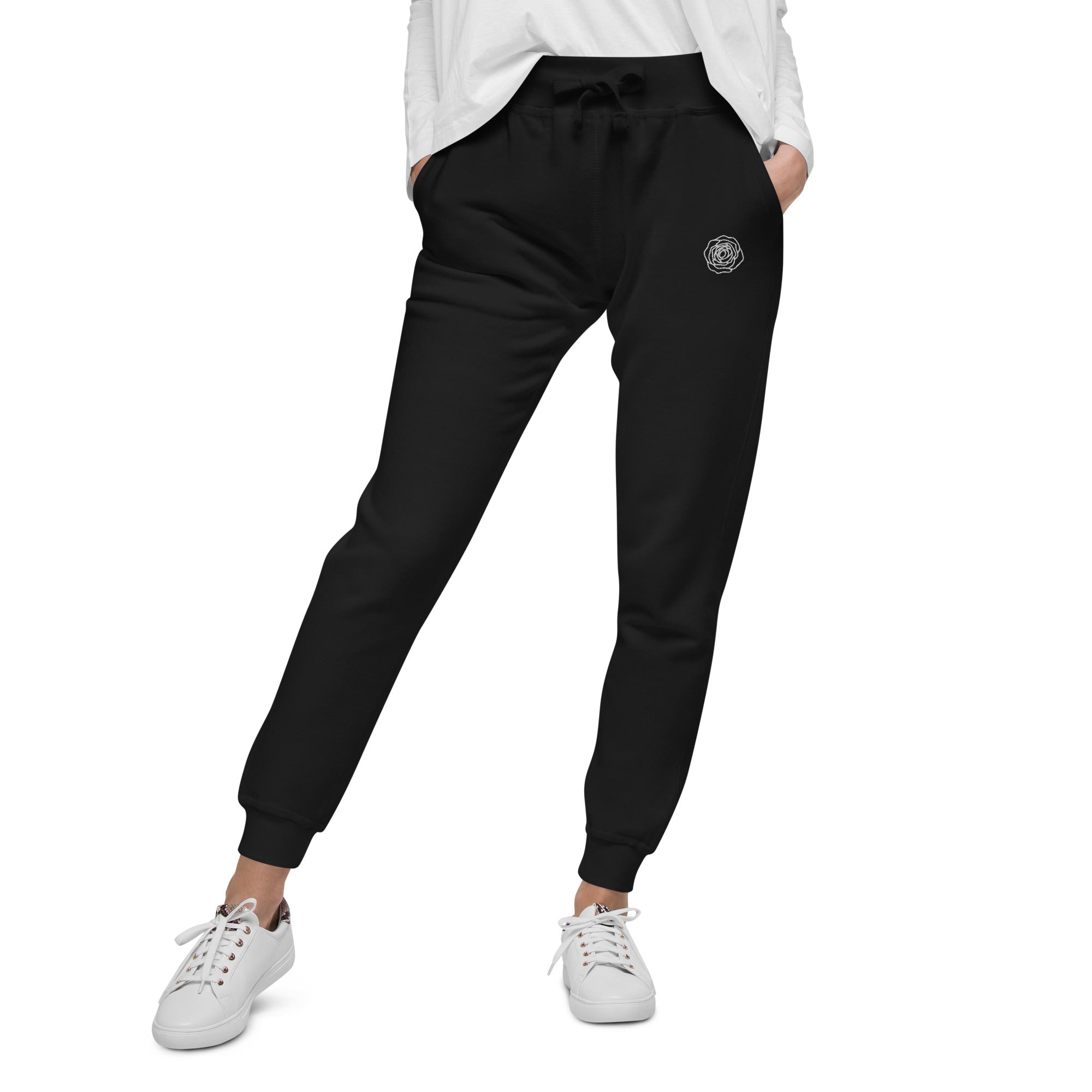 unisex-fleece-sweatpants-black-front-6577b65c101c0.jpg