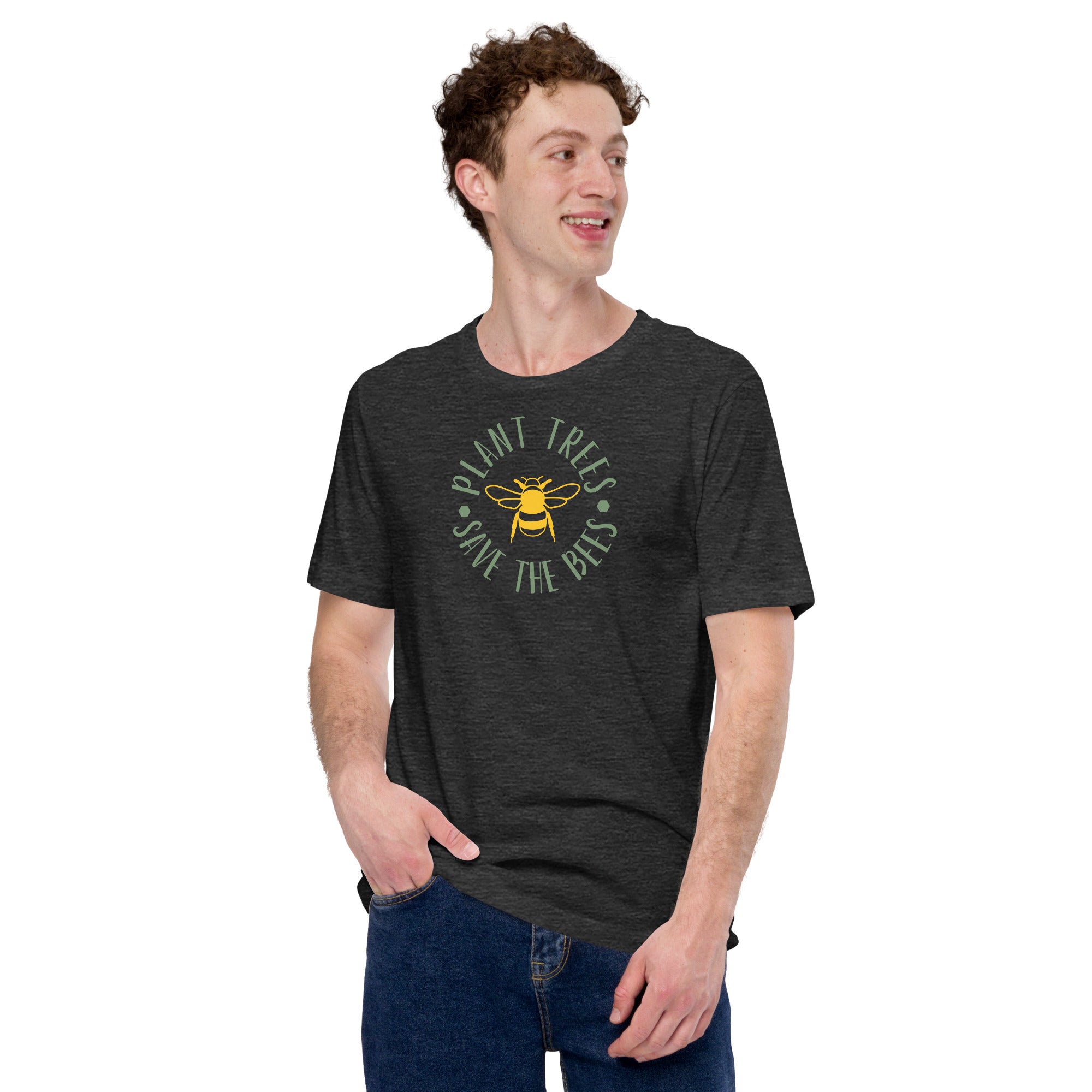 Plant Trees Save The Bees Soft Unisex T-Shirt