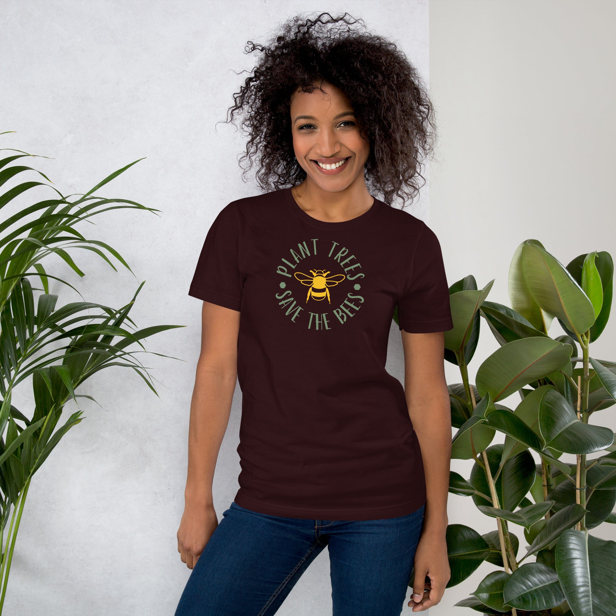 Plant Trees Save The Bees Soft Unisex T-Shirt