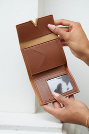 True North Wallet in Cognac