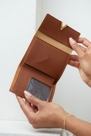 True North Wallet in Cognac