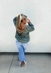 PREORDER: Vivi Plaid Hoodie Top in Six Colors