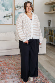 Check That Line Cardigan