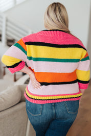 Bright Side Striped Sweater